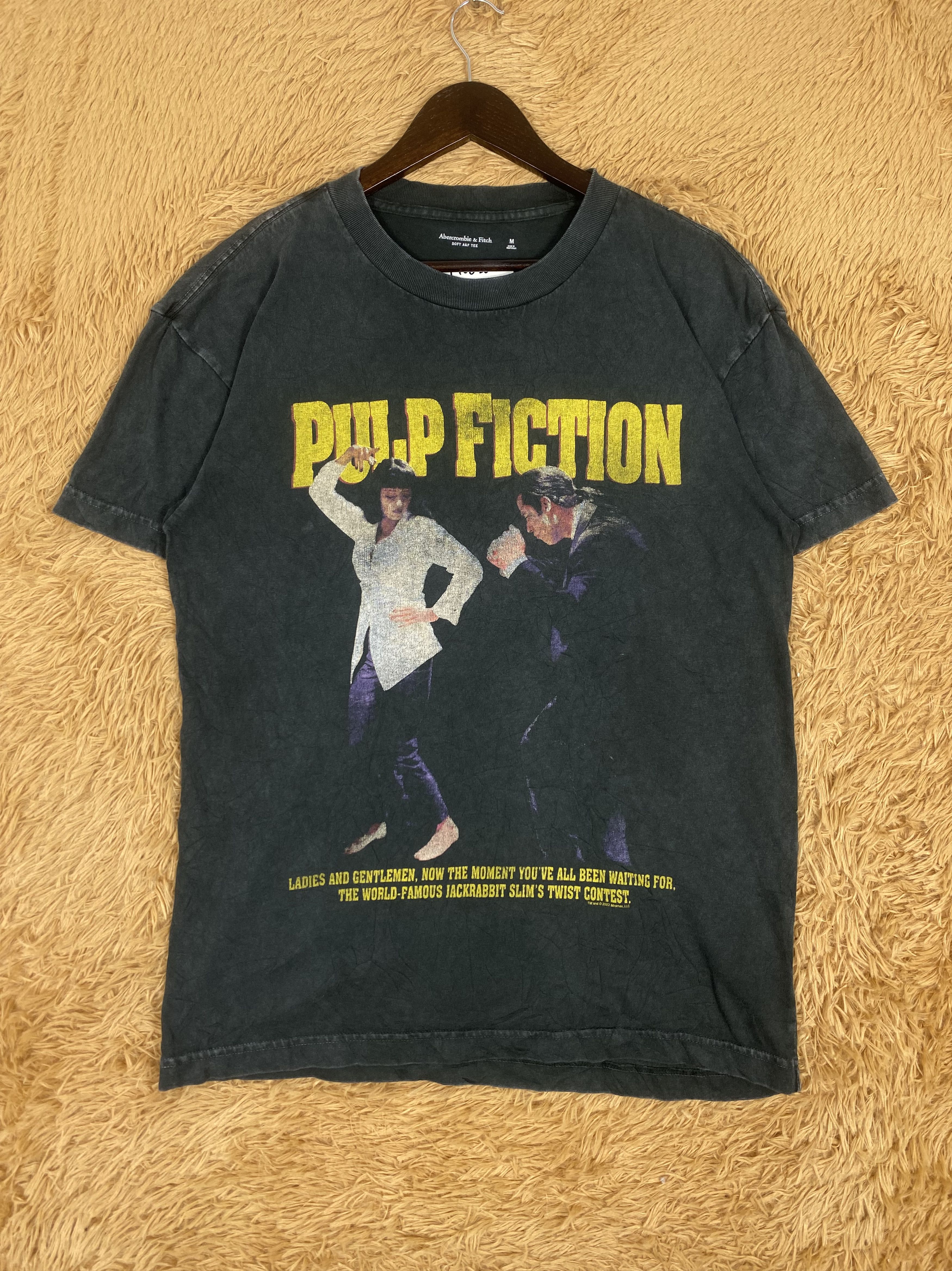 Vintage Vintage Pulp Fiction 1994 Movie Film T-Shirts PT0020 Size US M / EU 48-50 / 2 - 1 Thumbnail