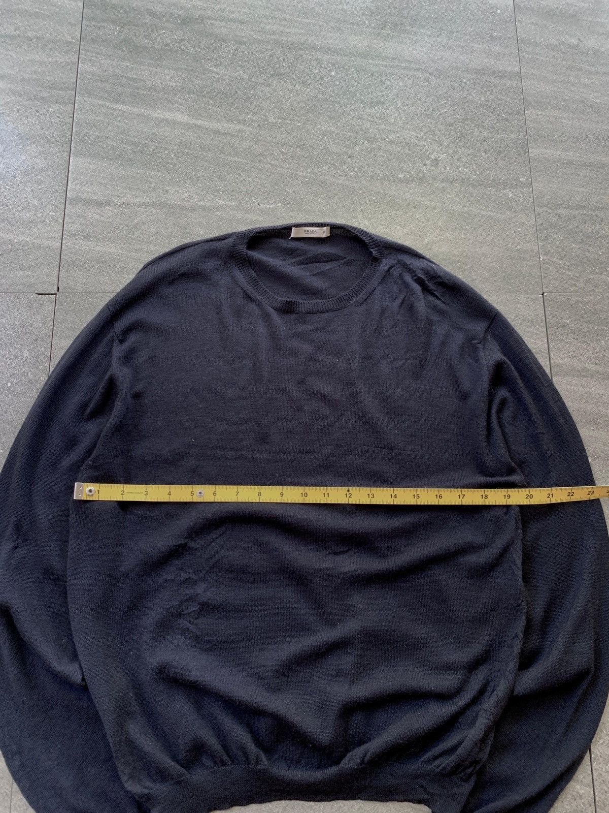 Prada FREE TAX! Light Wool Knitted Sweater Size US M / EU 48-50 / 2 - 11 Thumbnail