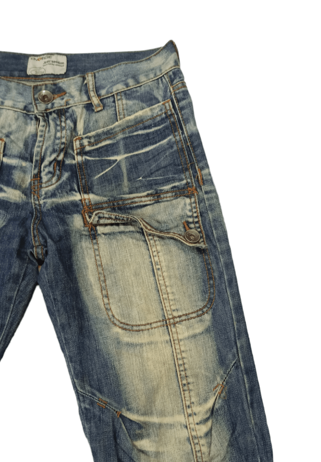 Energie Vintage Energie Bush Pants Whiskers Jeans Size US 28 / EU 44 - 4 Thumbnail