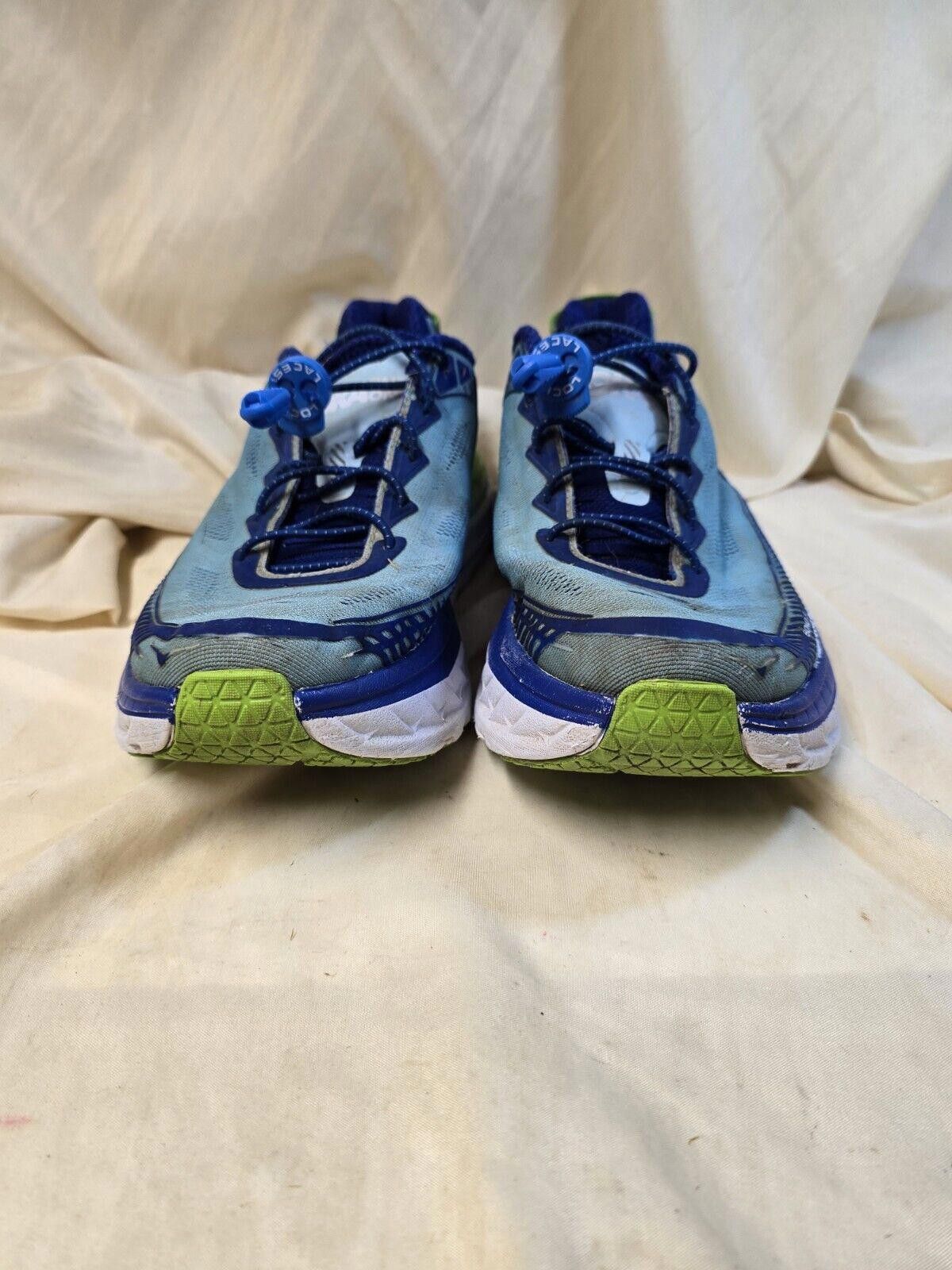 Hoka Hoka One One Bondi 5 Women's Running Shoes Size 9.5 Blue Size US 9.5 / IT 39.5 - 4 Thumbnail