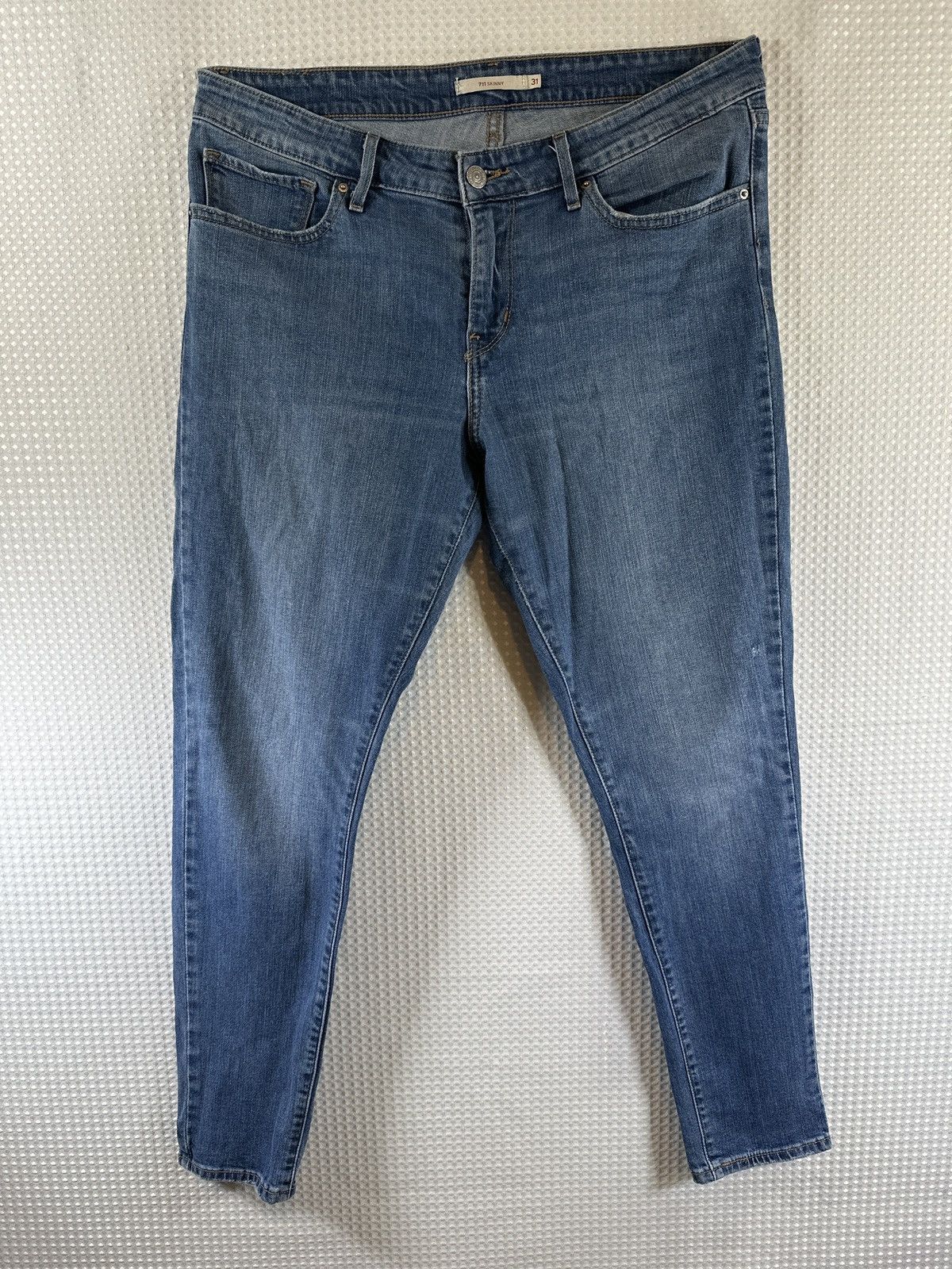 Levi's LEVI'S 711 SKINNY JEANS Size 31" - 4 Thumbnail