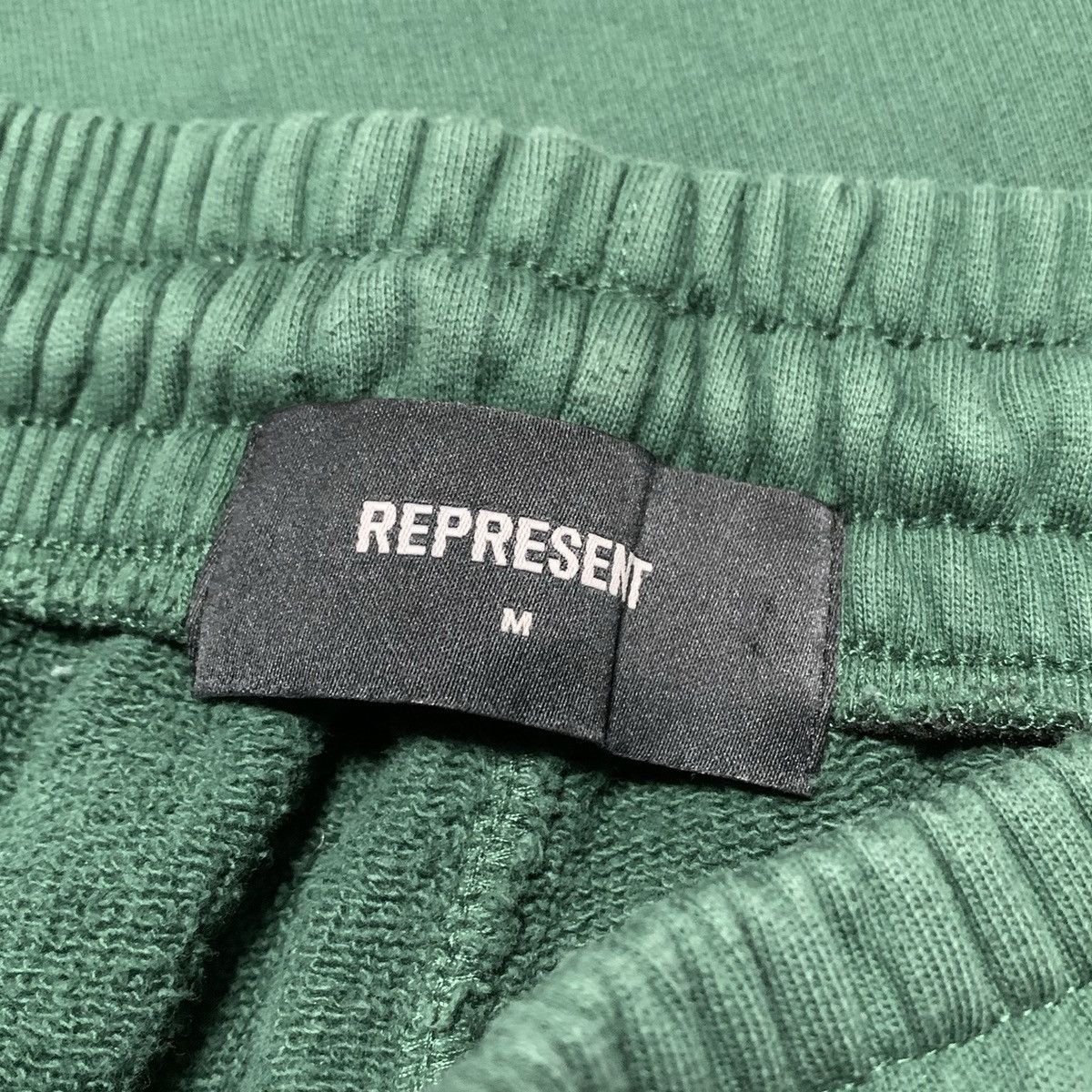 Represent Clo. Represent Medium Racing Team Green Sweatpants Jogger Bottoms Size US 32 / EU 48 - 8 Thumbnail