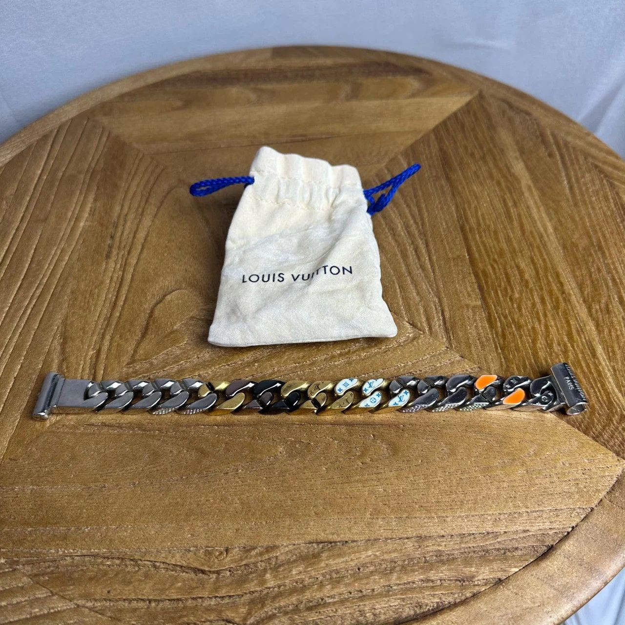 Louis Vuitton LV Diamond Cuban link Swarovski candy 22cm 1d miss dustbag Size ONE SIZE - 1 Thumbnail