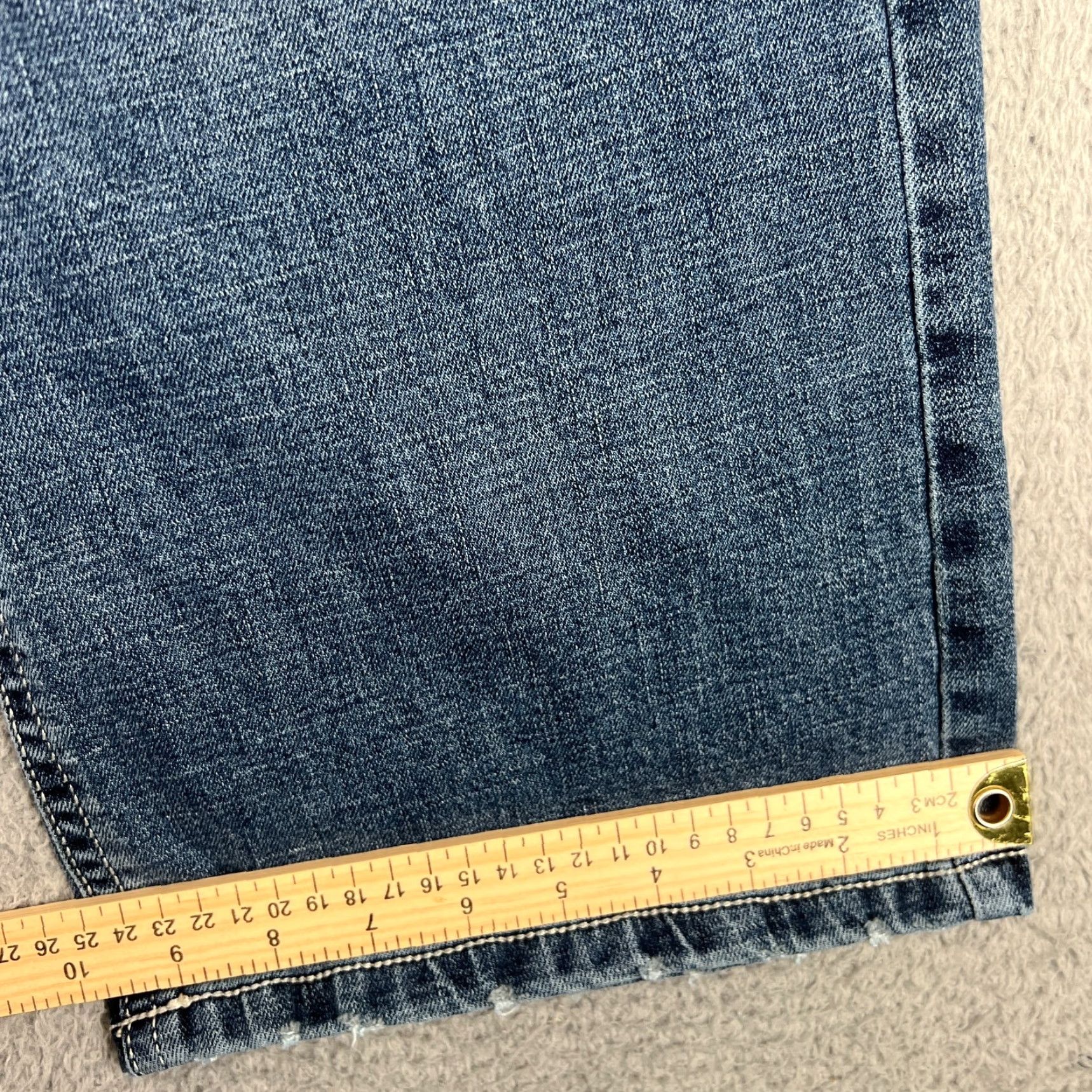 Vintage VINTAGE TK AXEL Mens Jeans 40x30 Slim Bootcut Stretch Denim Medium Wash Blue Mens Size US 40 / EU 56 - 3 Thumbnail