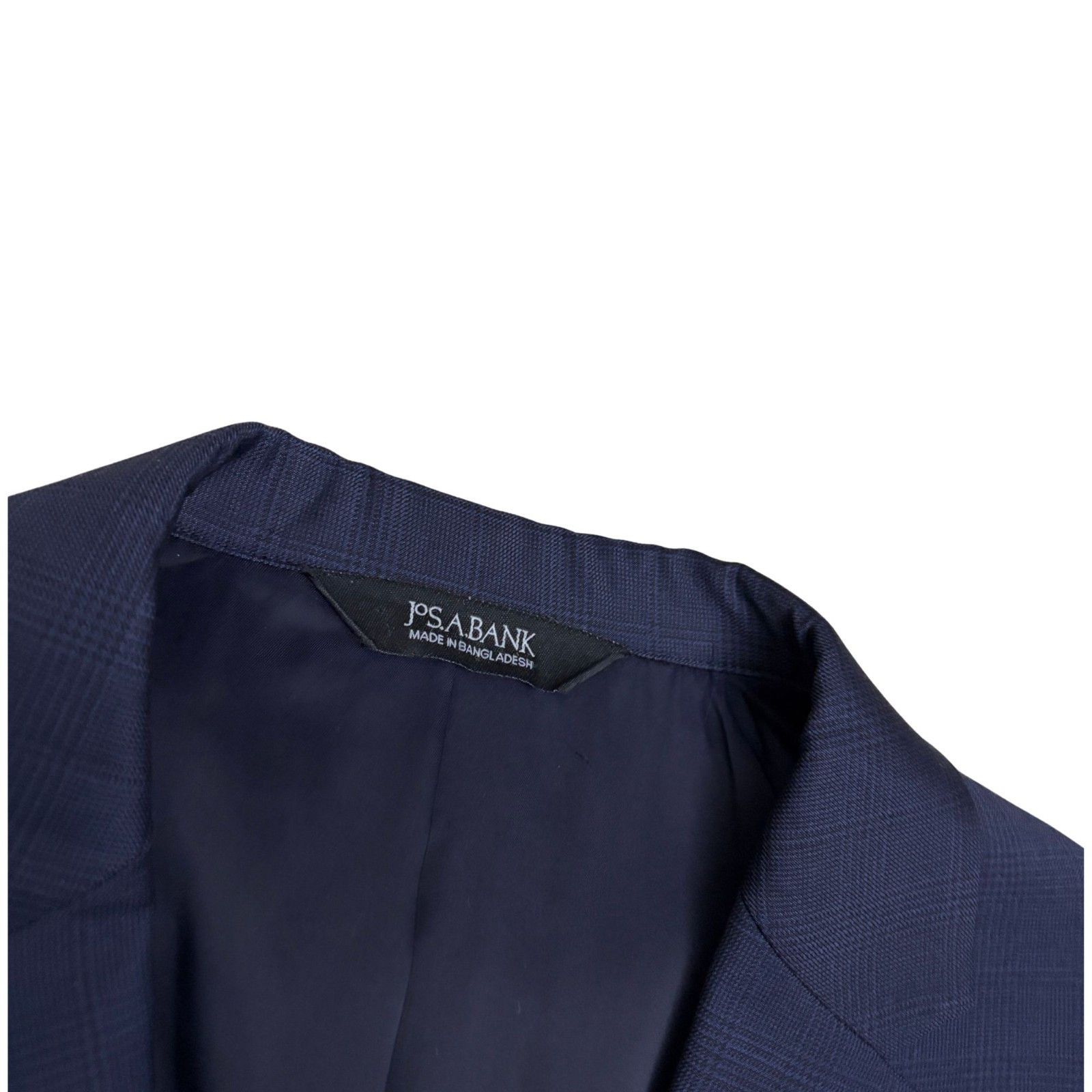 Jos. A. Bank Jos A Bank Suit Blue Plaid Blazer & Pants Business XL (44R) Size 44R - 10 Thumbnail