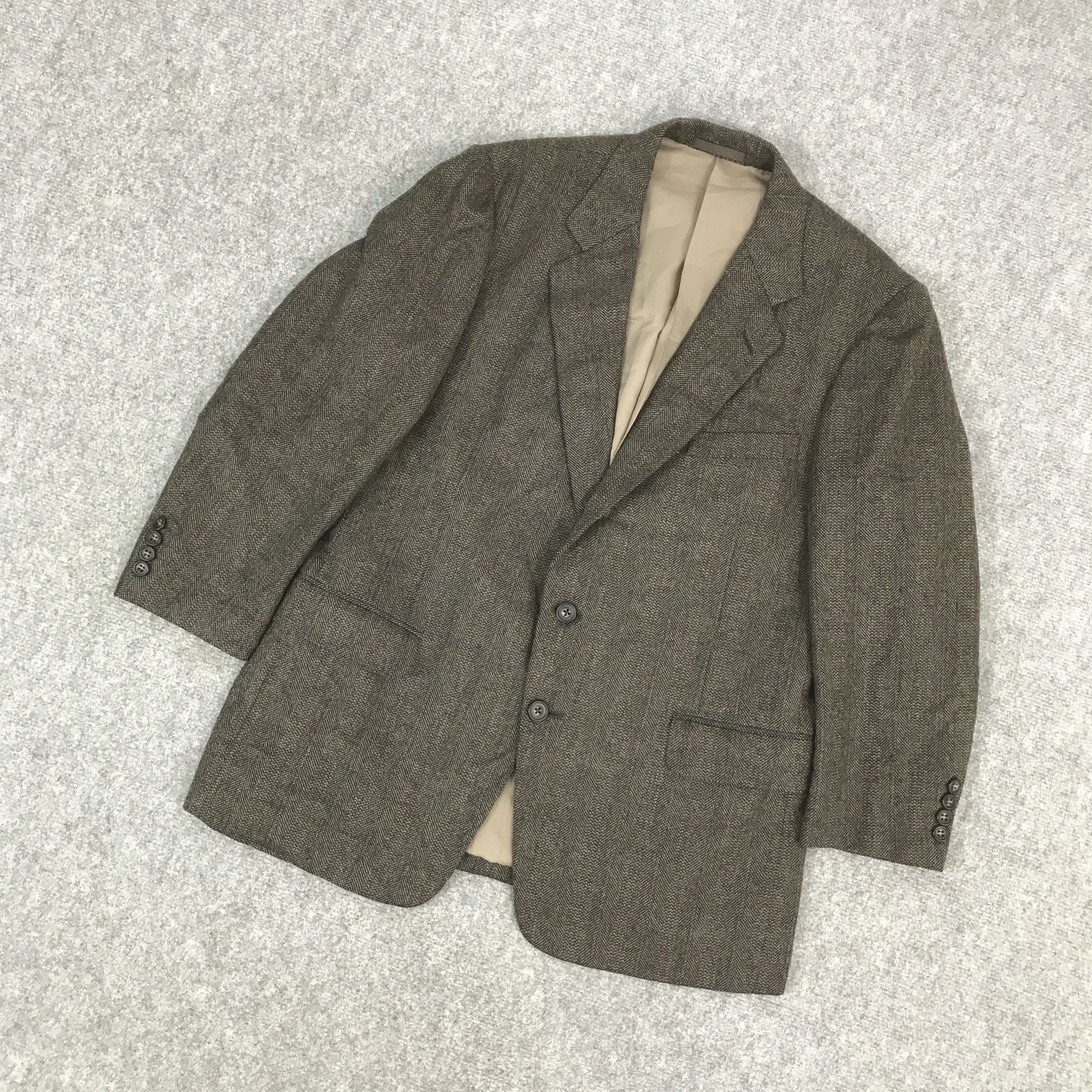 Burberry × Japanese Brand × Vintage BURBERRYS CLASSIC JAPAN WOOL BLAZER JACKET Size US L / EU 52-54 / 3 - 5 Thumbnail