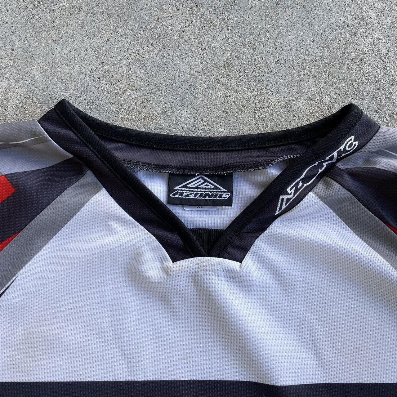 Japanese Brand × Vintage Crazy vintage baggy Y2K punk motocross racing rave jersey Size US XL / EU 56 / 4 - 4 Thumbnail
