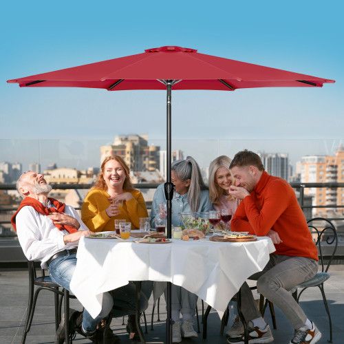 Designer × Homemade 10' Patio Umbrella Outdoor Table Market Yard Umbrella with P Size US L / EU 52-54 / 3 - 4 Thumbnail