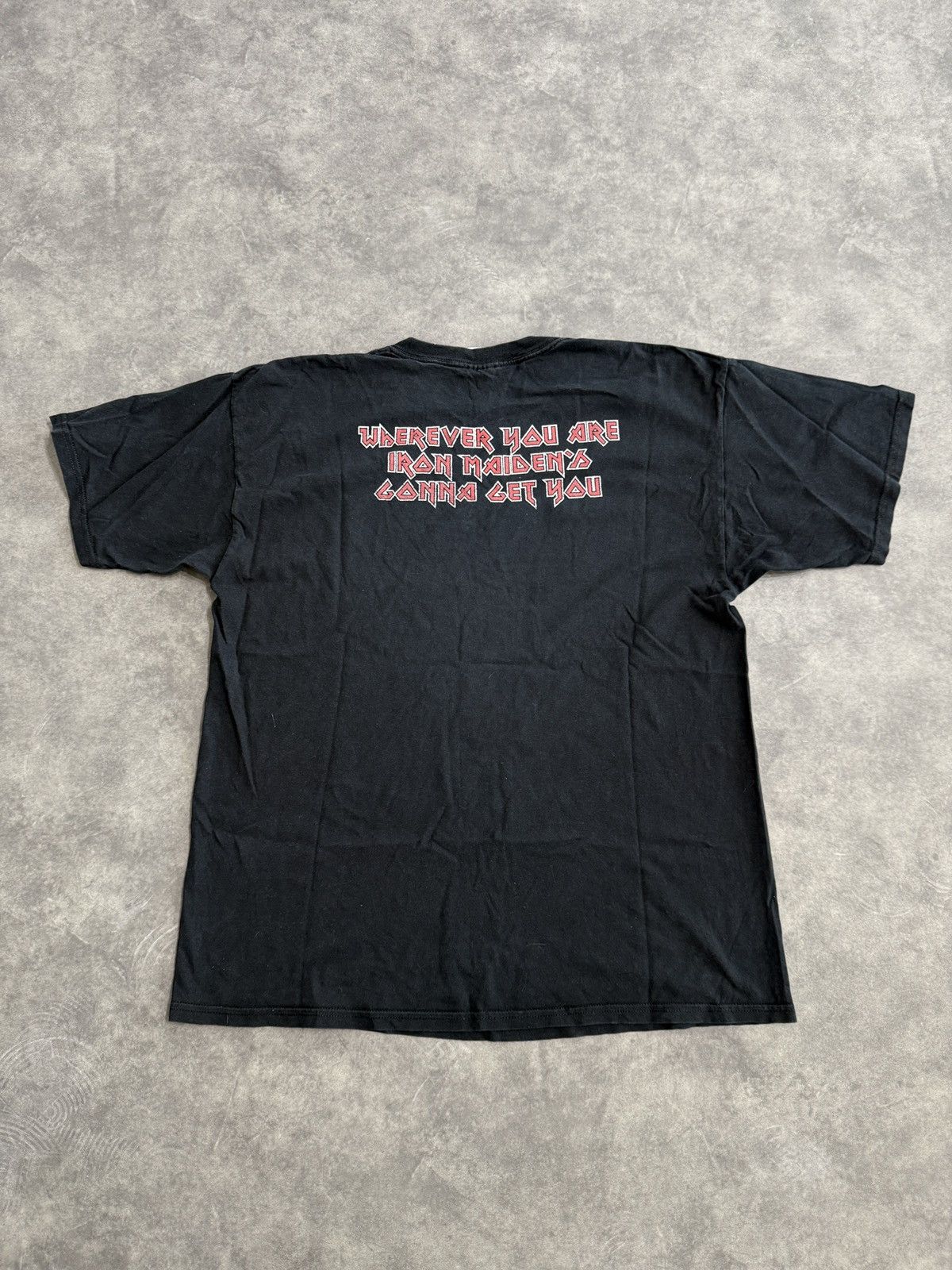 Gildan 2005 vintage merch band tee iron maiden licence of gildan Size US XL / EU 56 / 4 - 7 Thumbnail