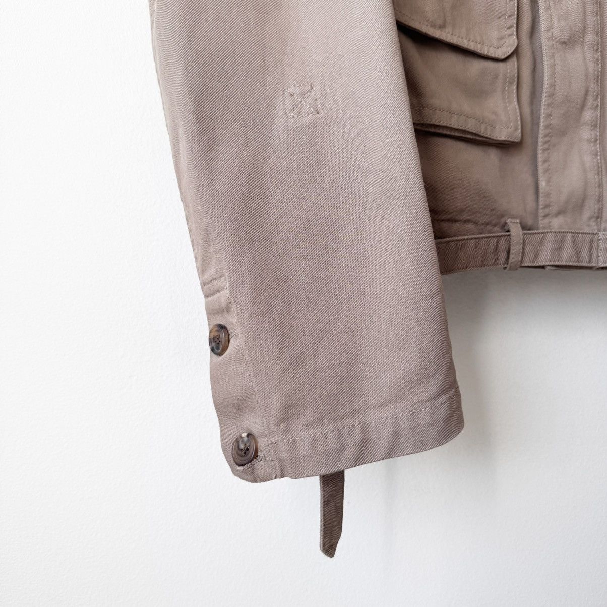 Dior Dior Homme SS2006 Khaki Cotton M65 Military Safari Jacket Size US L / EU 52-54 / 3 - 4 Thumbnail