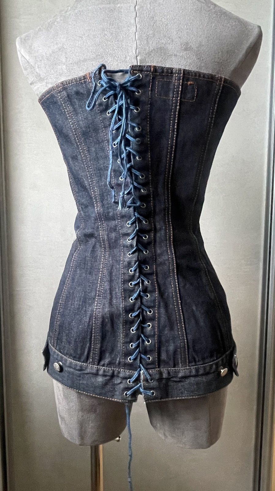 Jean Paul Gaultier JEAN PAUL GAULTIER BUSTIER CORSET Size M / US 6-8 / IT 42-44 - 7 Thumbnail