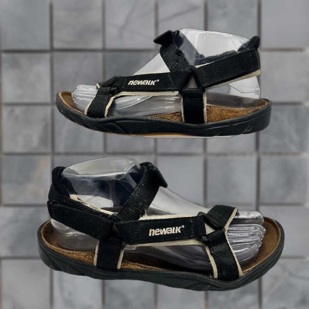 Birkenstock Birkenstock Sandals Womens 6.5 Slingback Rubber Sole Black Size US 7 / IT 37 - 1 Thumbnail