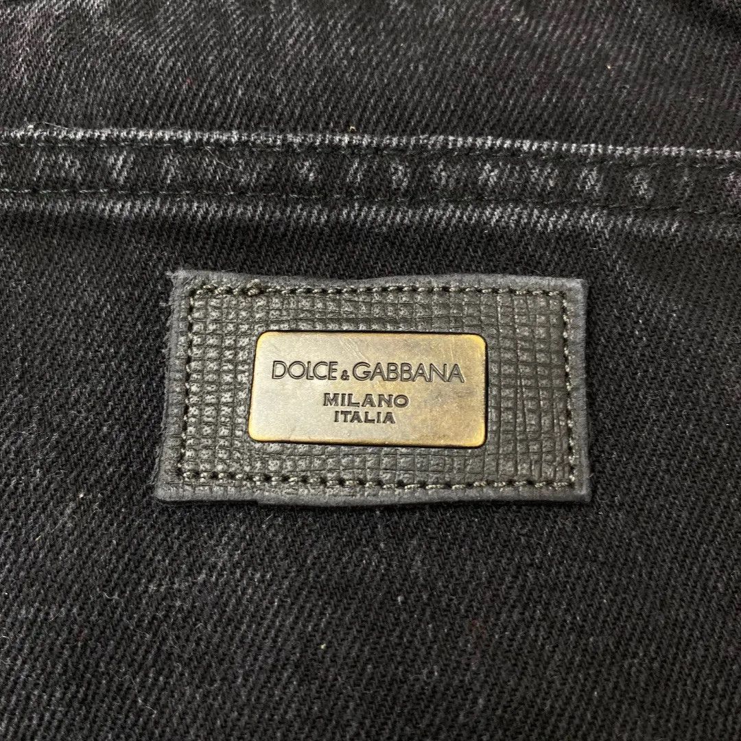 Dolce & Gabbana Dolce & Gabbana Black Jeans Size US 32 / EU 48 - 4 Thumbnail