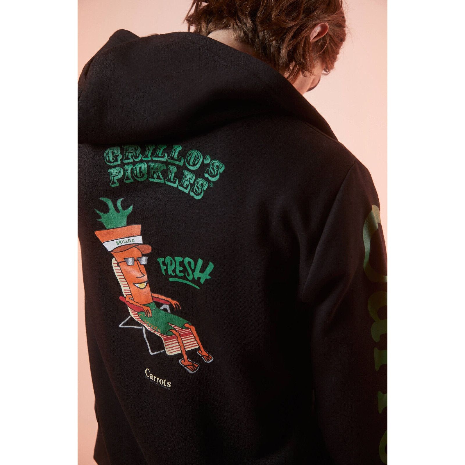 Carrots by Anwar Carrots Carrots By Anwar Carrots X Grillo's Pickles Full Zip Hoodie Size US S / EU 44-46 / 1 - 7 Thumbnail
