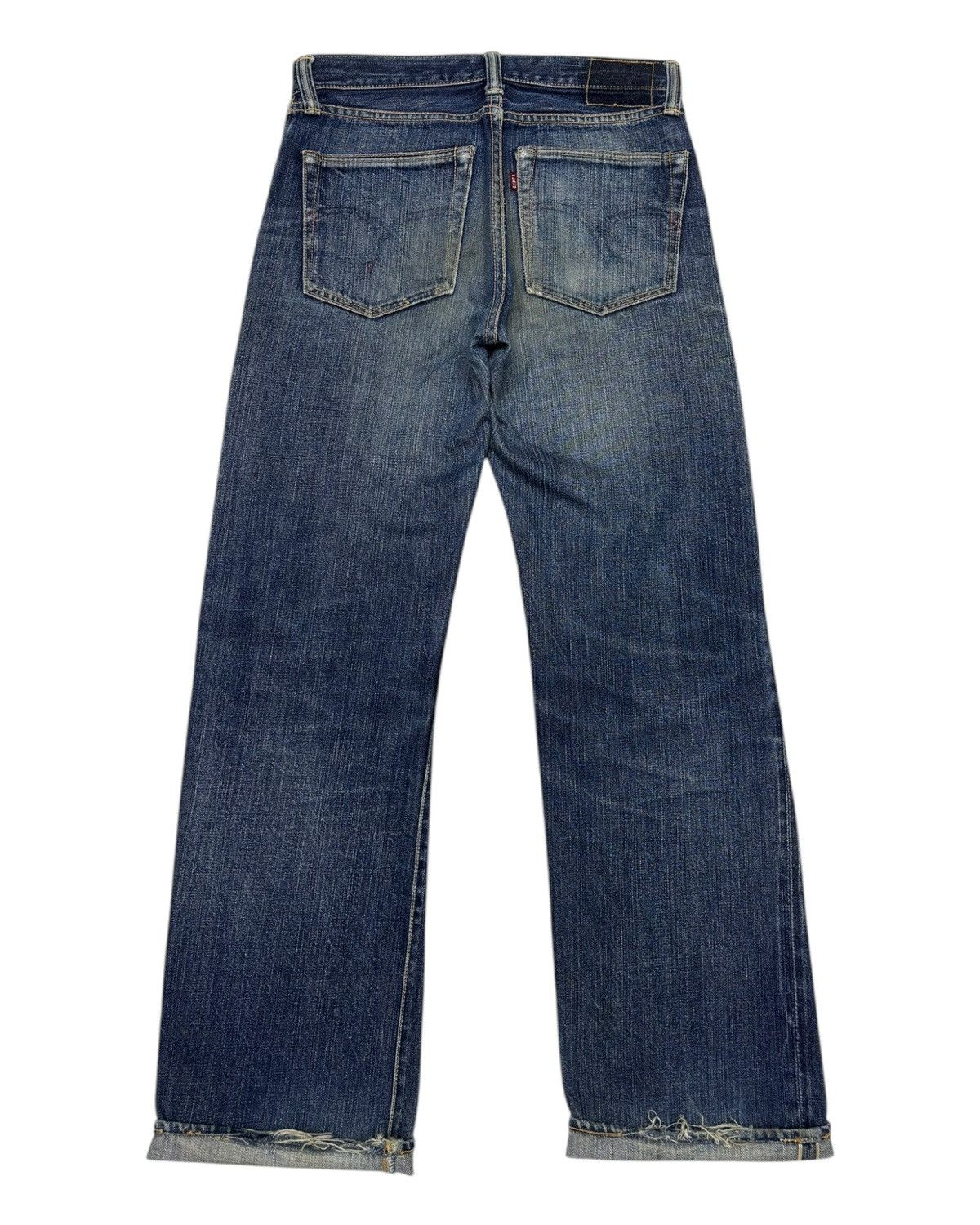 The Flat Head 🔥VTG THE FLAT HEAD SELVEDGE DENIM JEANS Size US 30 / EU 46 - 2 Thumbnail