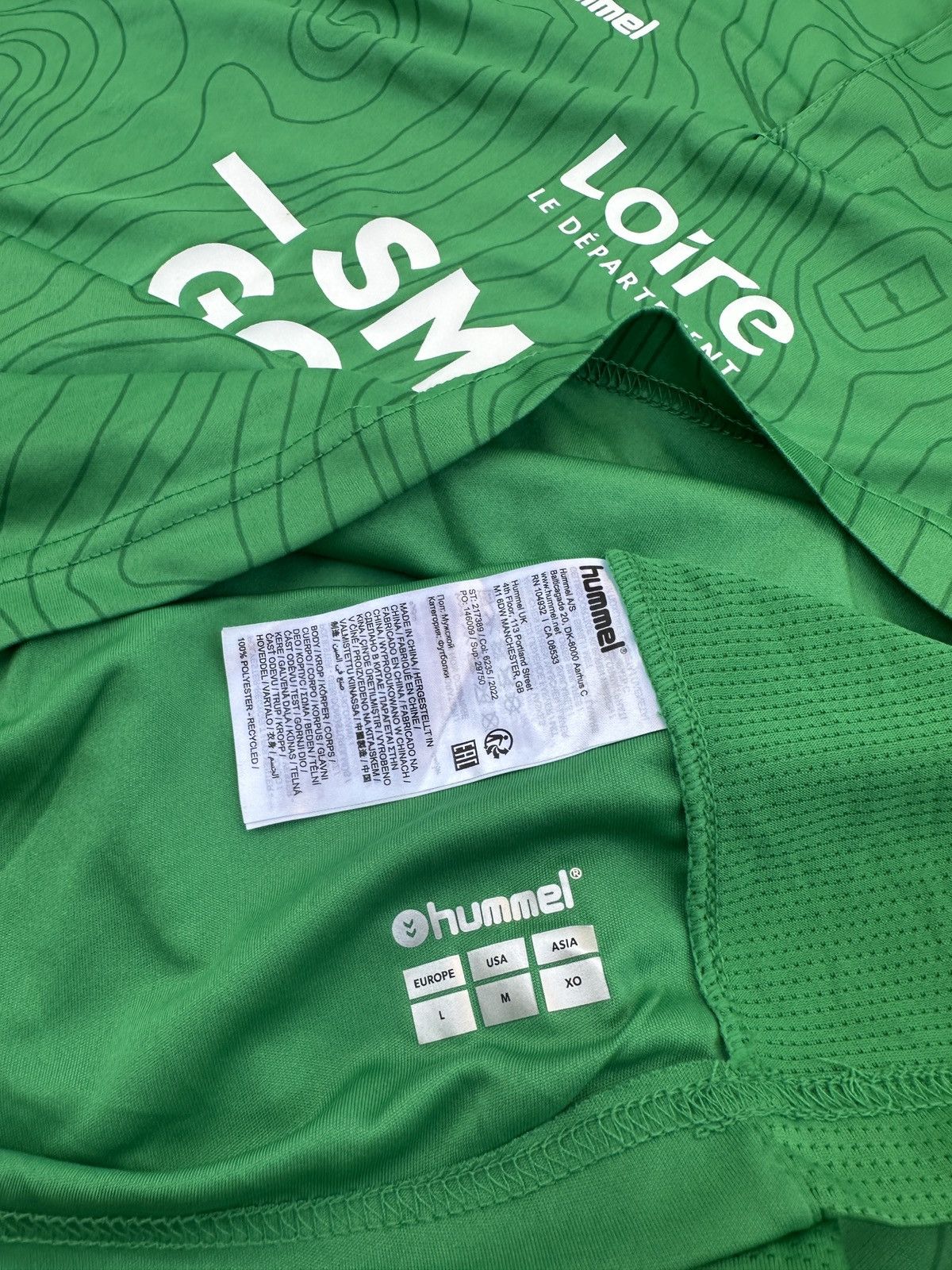 Hummel ASSE Saint-Etienne Hummel Soccer Jersey Streetwear Rare M Size US M / EU 48-50 / 2 - 4 Thumbnail