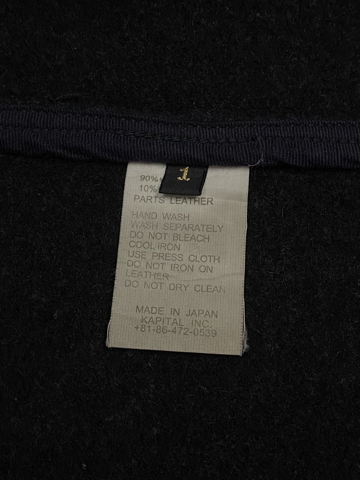 Kapital Kapital Tyrol Wool Nomad Jacket Coat Button+Parts Leathe Size US S / EU 44-46 / 1 - 16 Thumbnail