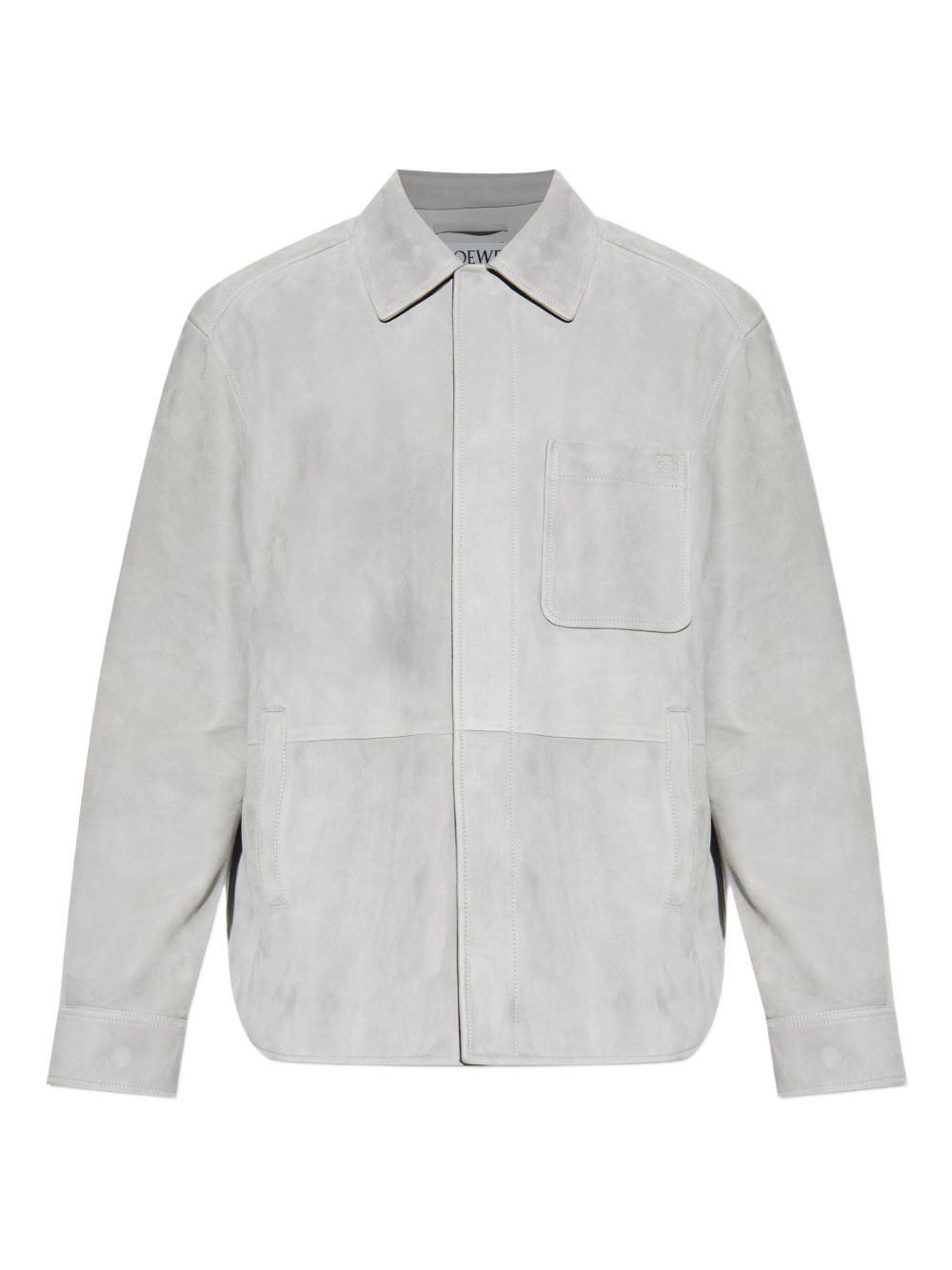 Loewe SUEDE LEATHER OVERSHIRT Size US L / EU 52-54 / 3 - 1 Thumbnail