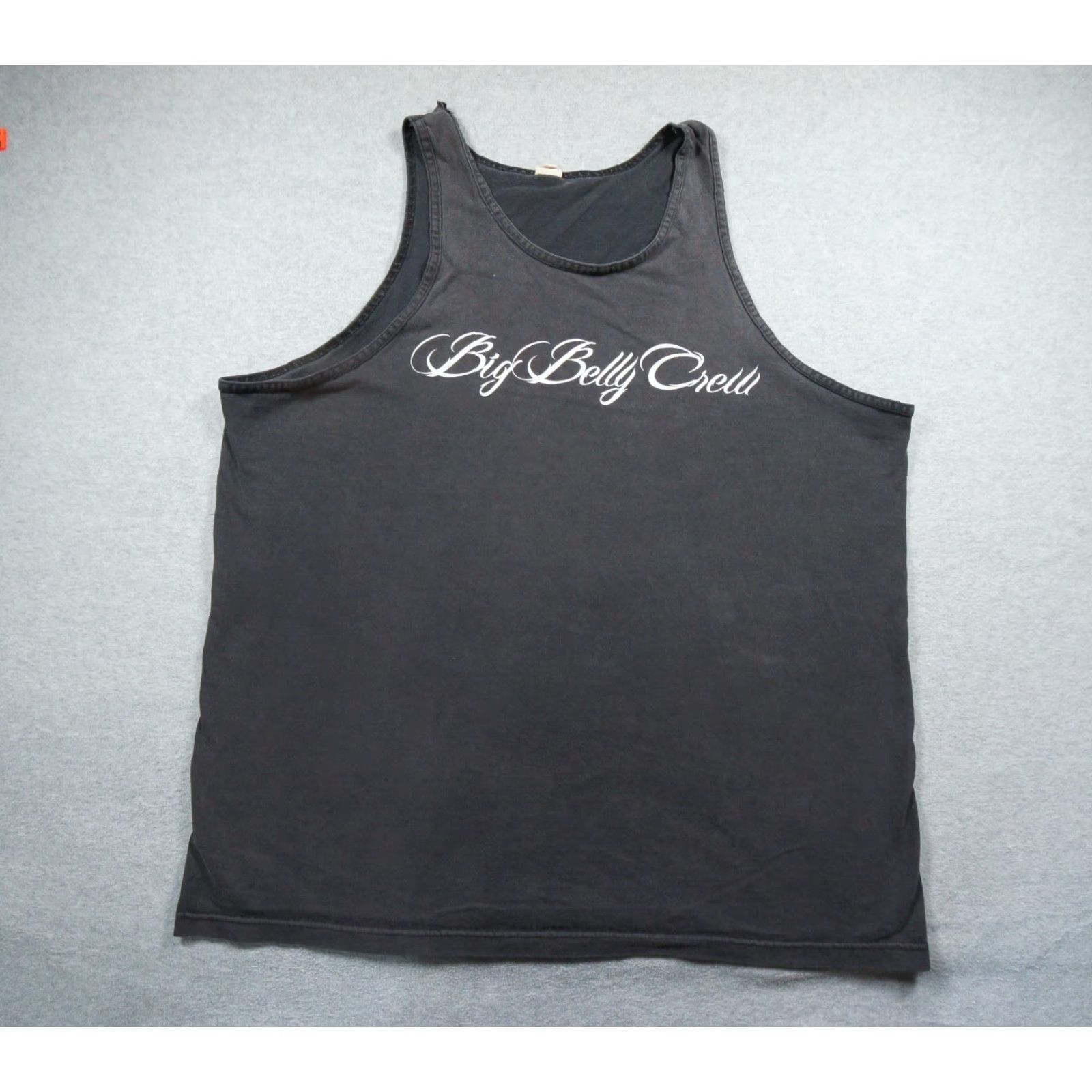 Bell Big Belly Crew Shirt Mens 2XL XXL Black Tank Top Motorcycle Tee Biker Faded Size US XXL / EU 58 / 5 - 3 Thumbnail