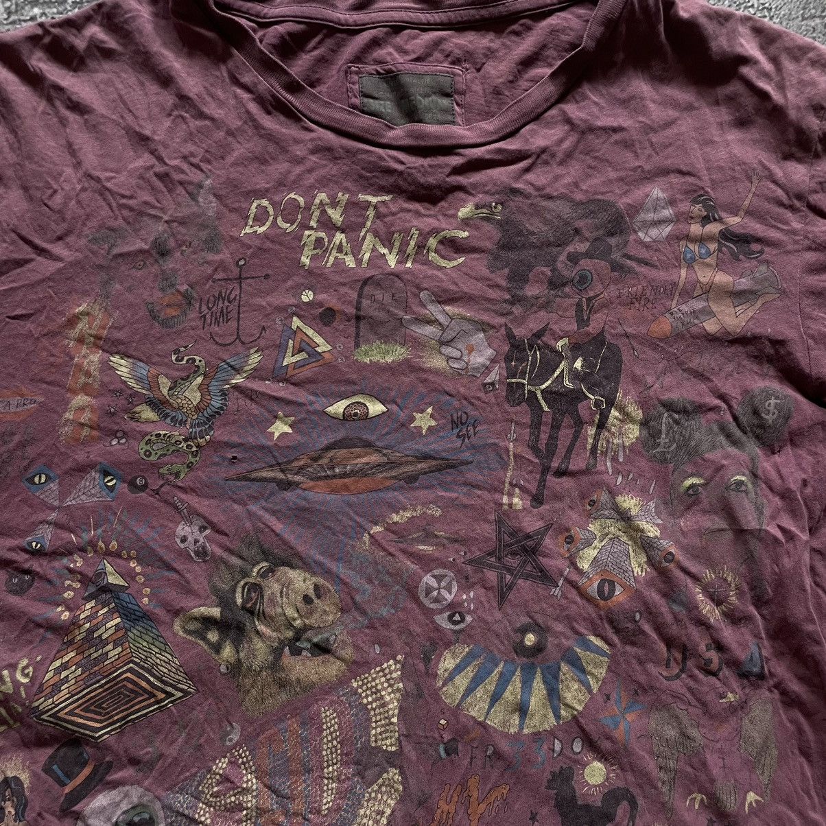 Vintage Vintage Y2K All Saints Sun Faded Graphic Tee Streetwear M Size US M / EU 48-50 / 2 - 5 Thumbnail
