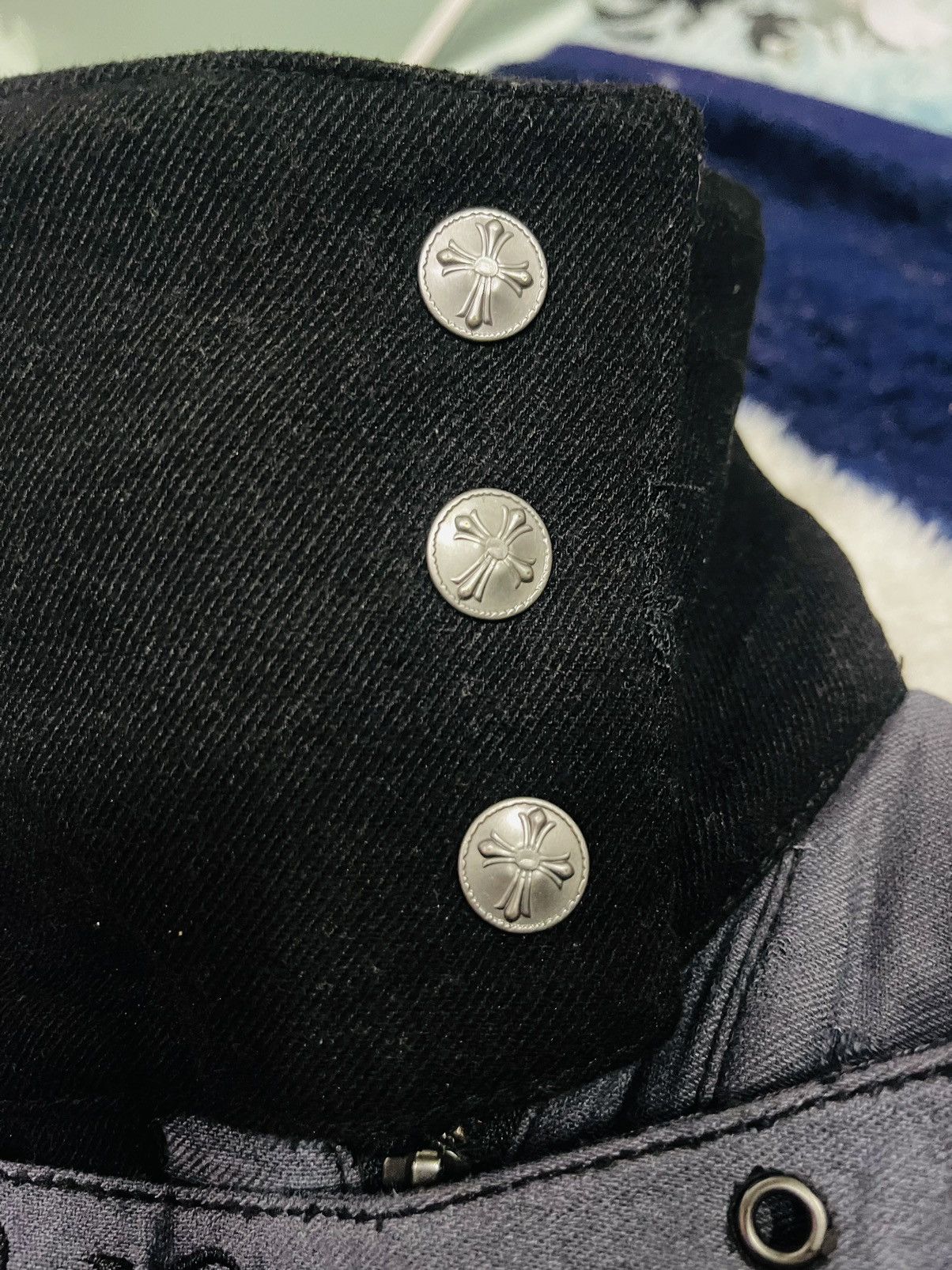 If Six Was Nine Ozz Croce Punk Gothic Long Jacket (18) Size US M / EU 48-50 / 2 - 9 Thumbnail