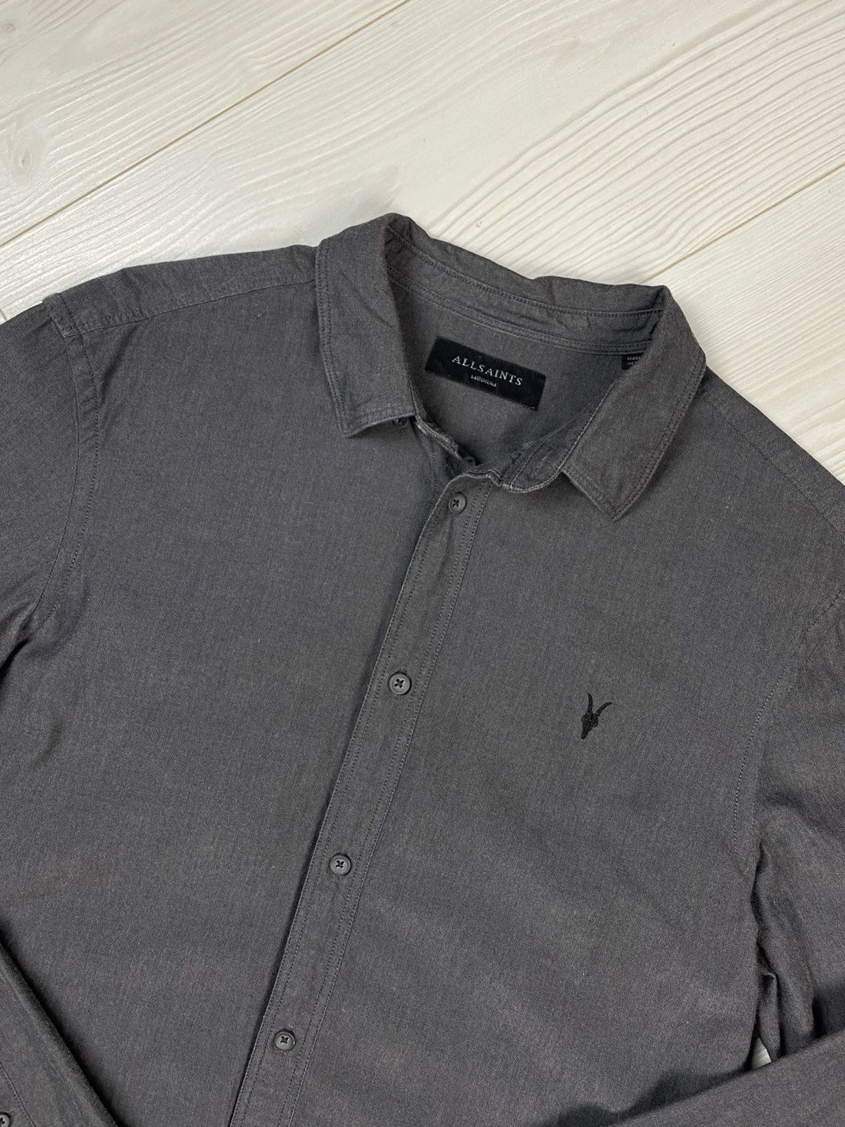 Allsaints Classic allsaints shirt with mini logo Size US M / EU 48-50 / 2 - 3 Thumbnail