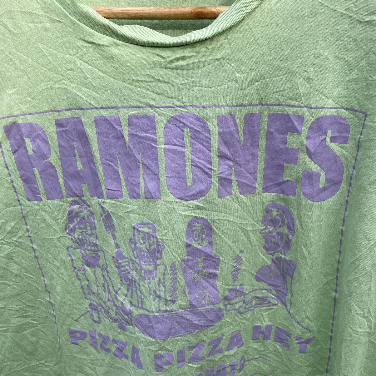 Band Tees × H&M 🔥Ramones American Punk Rock Band Cartoon Promo Tee Size US L / EU 52-54 / 3 - 3 Thumbnail