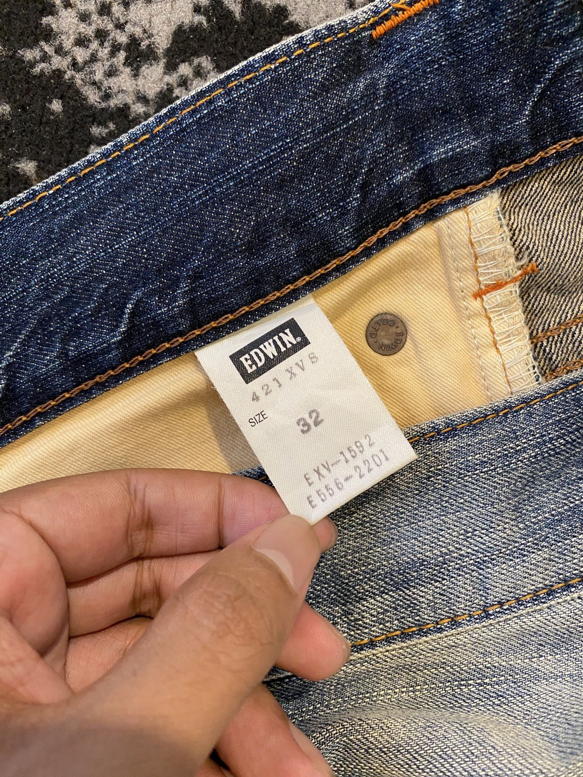 Edwin Edwin Distressed Washed Denim Japanese brand Size US 32 / EU 48 - 12 Thumbnail