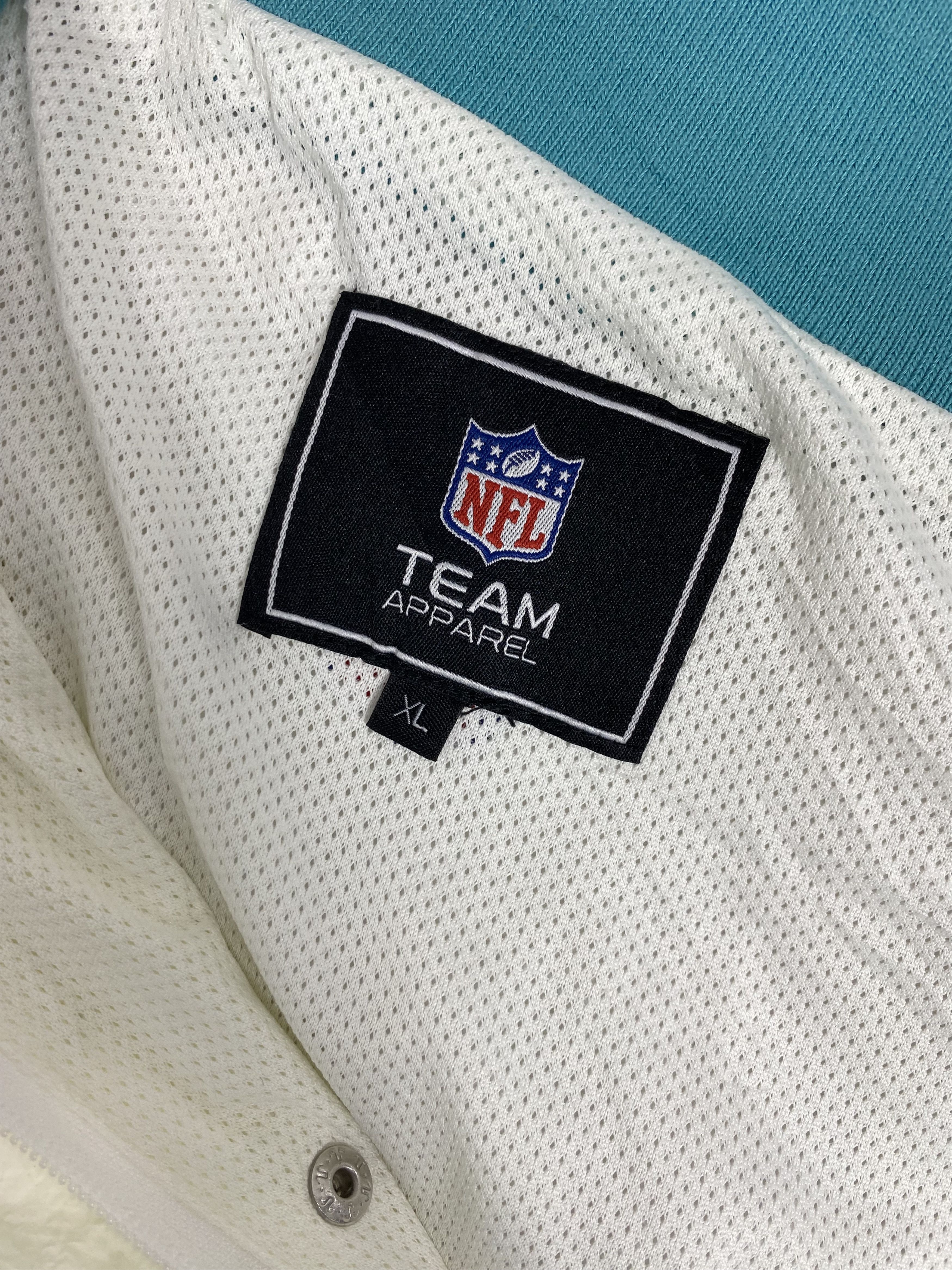NFL × Vintage Vintage NFL Team Miami Dolphins Half Zipper Jacket Size US L / EU 52-54 / 3 - 9 Thumbnail