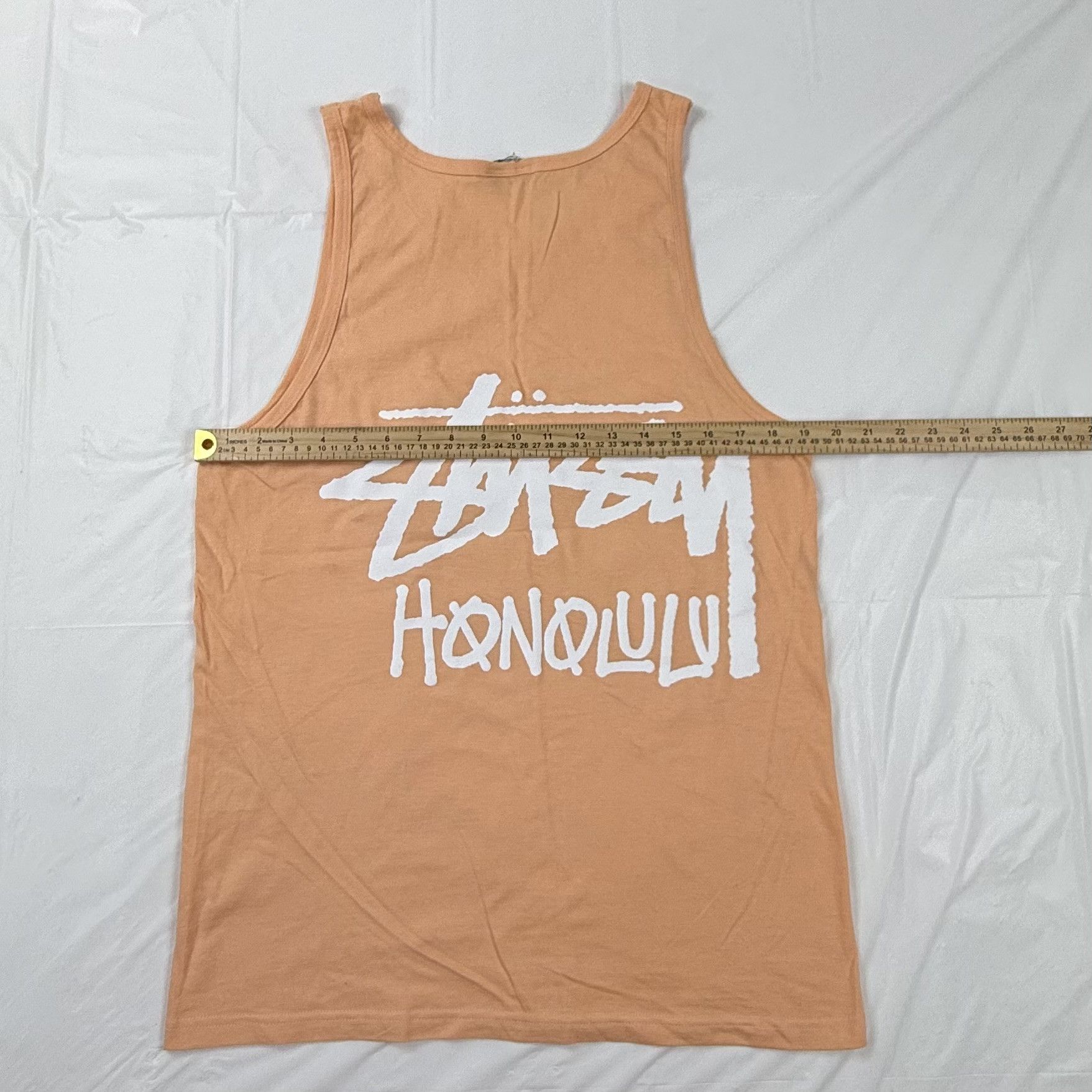 Stussy Stussy Honolulu Tank Top Mens Medium Sleeveless Shirt Cotton Size US M / EU 48-50 / 2 - 4 Thumbnail