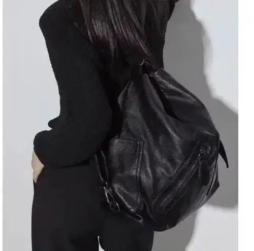 VIBE PU Leather Shoulder Bag Size ONE SIZE - 4 Thumbnail