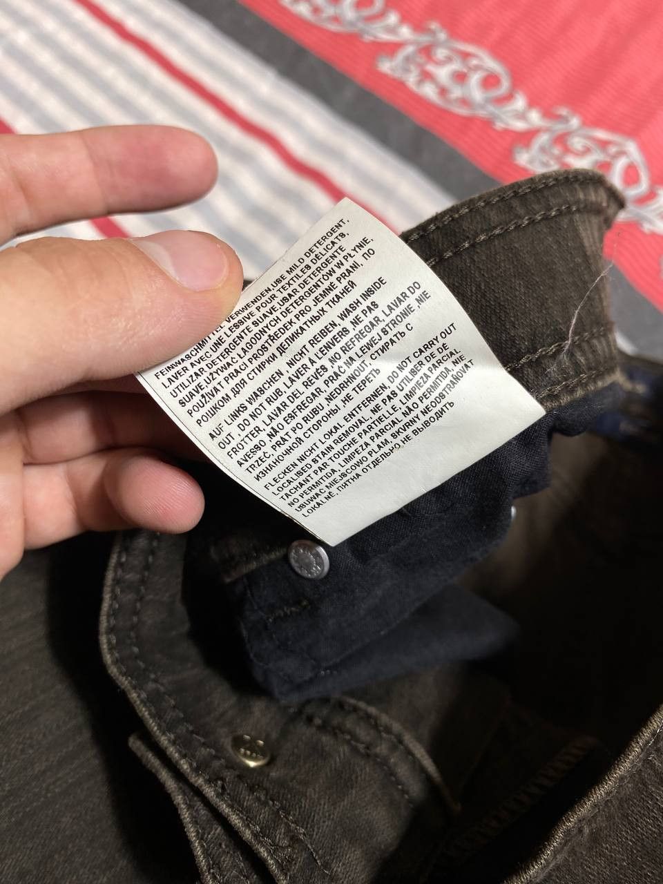 BRAX × Vintage VINTAGE BRAX CARLOS Regular Fit 5-Pocket stretch Jeans. Size US 32 / EU 48 - 18 Thumbnail