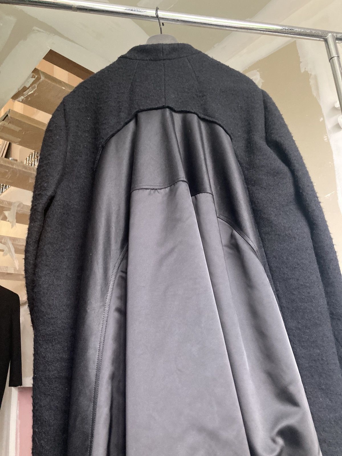 Rick Owens BRAND NEW/ Rick Owens Long Wool Coat Size US M / EU 48-50 / 2 - 6 Thumbnail