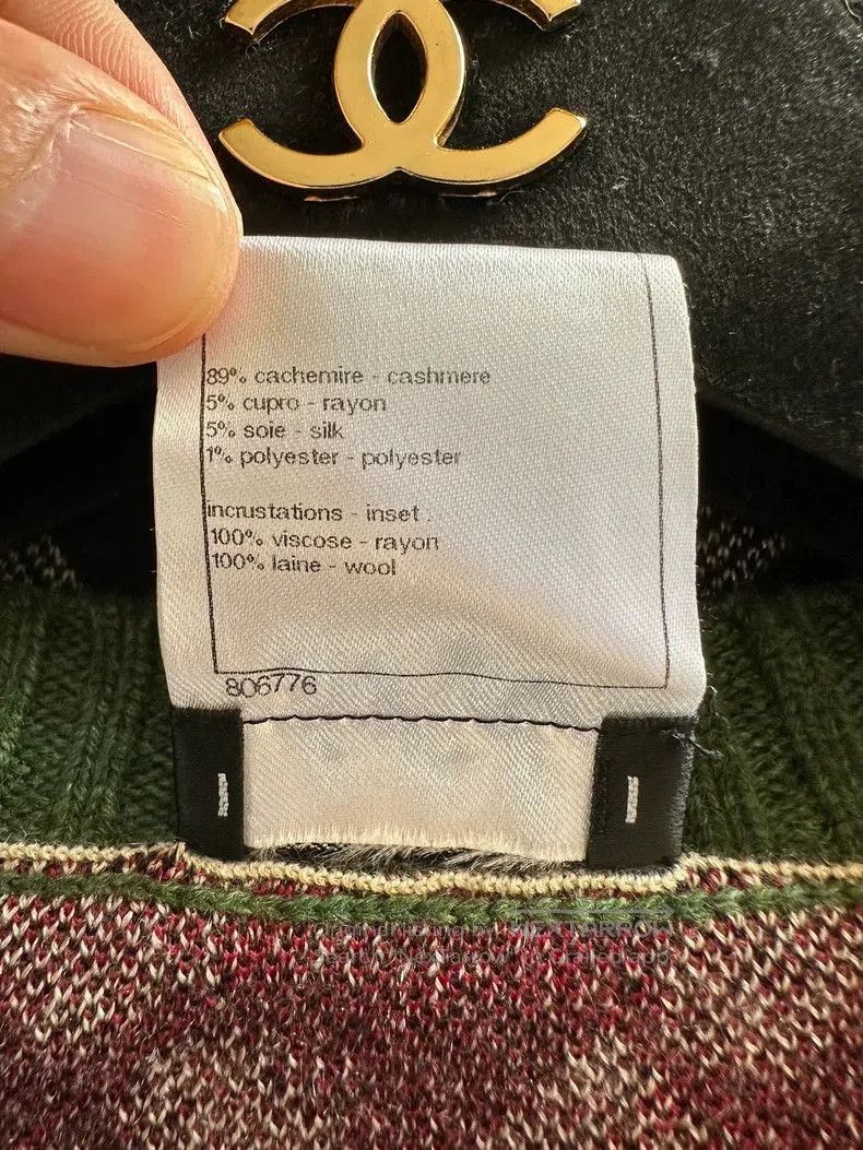 Chanel Chanel Green and Black British. Size US M / EU 48-50 / 2 - 6 Thumbnail