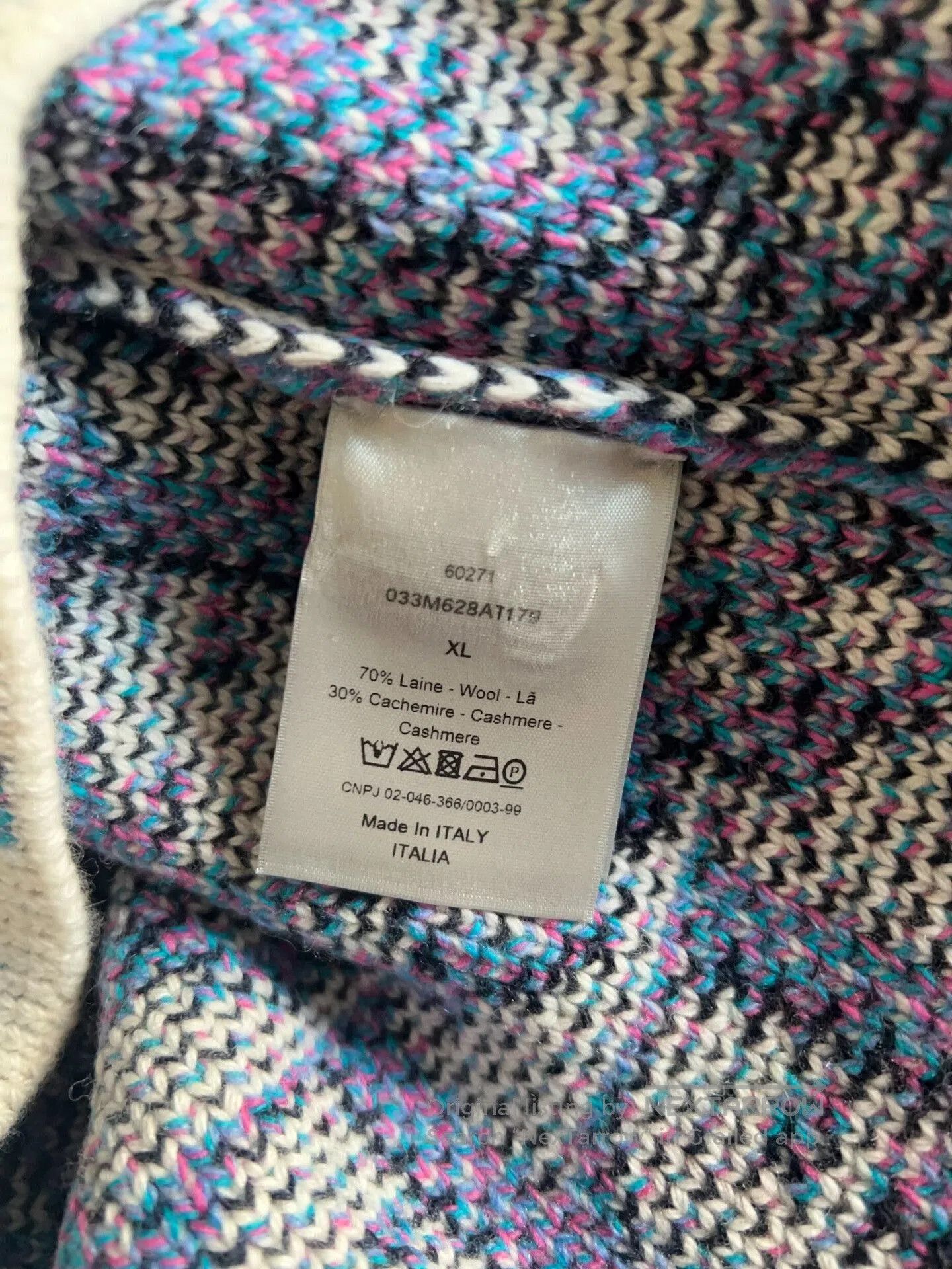 Dior Dior Stussy Logo Knit Sweater XL. Size US XL / EU 56 / 4 - 4 Thumbnail