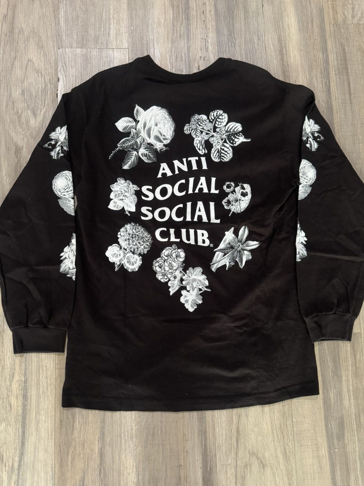 Anti Social Social Club Anti Social Social Club Flower L/S T Shirt Size US M / EU 48-50 / 2 - 3 Thumbnail