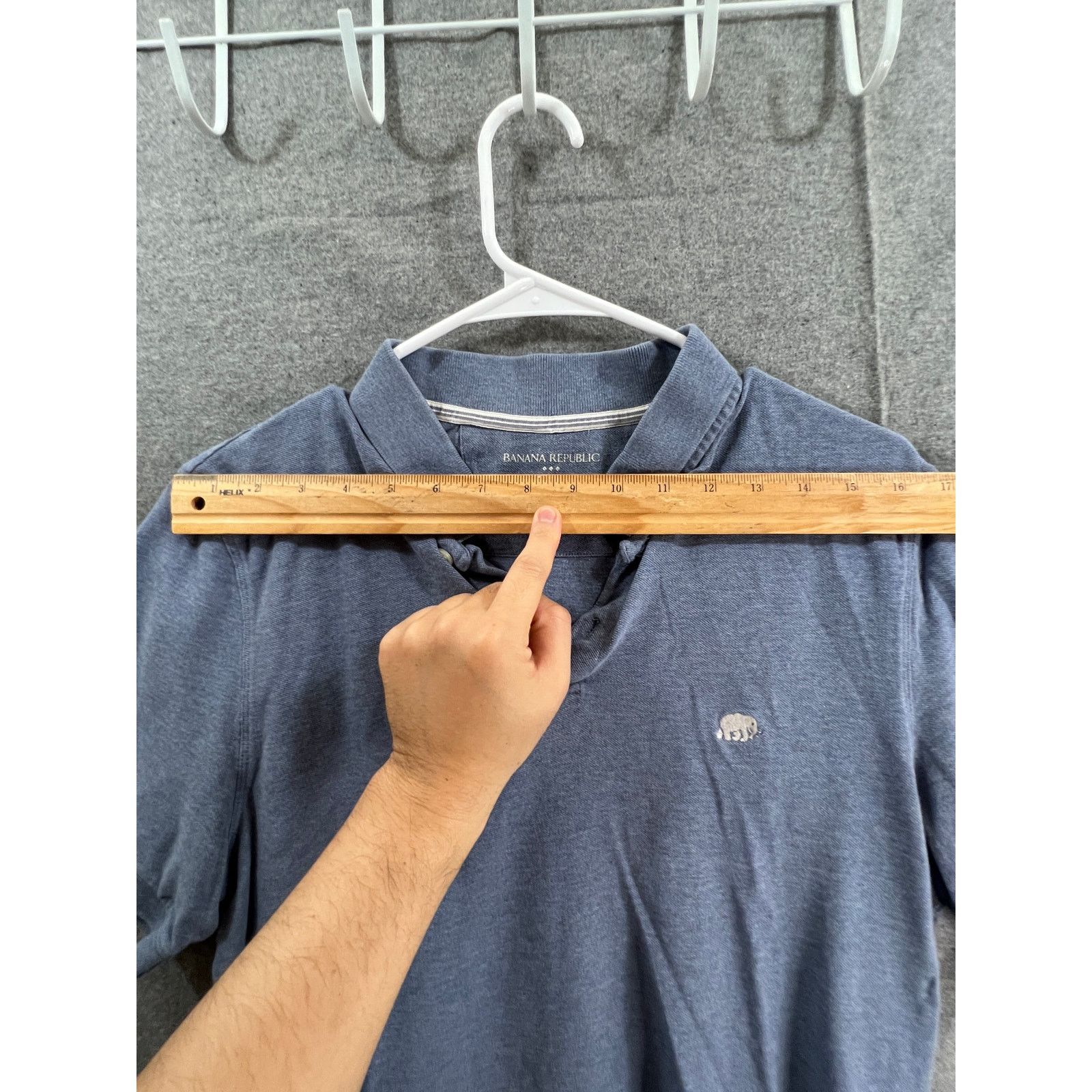 Banana Republic Banana Republic Shirt Adult Medium Blue Casual T Shirt Mens Size US M / EU 48-50 / 2 - 4 Thumbnail
