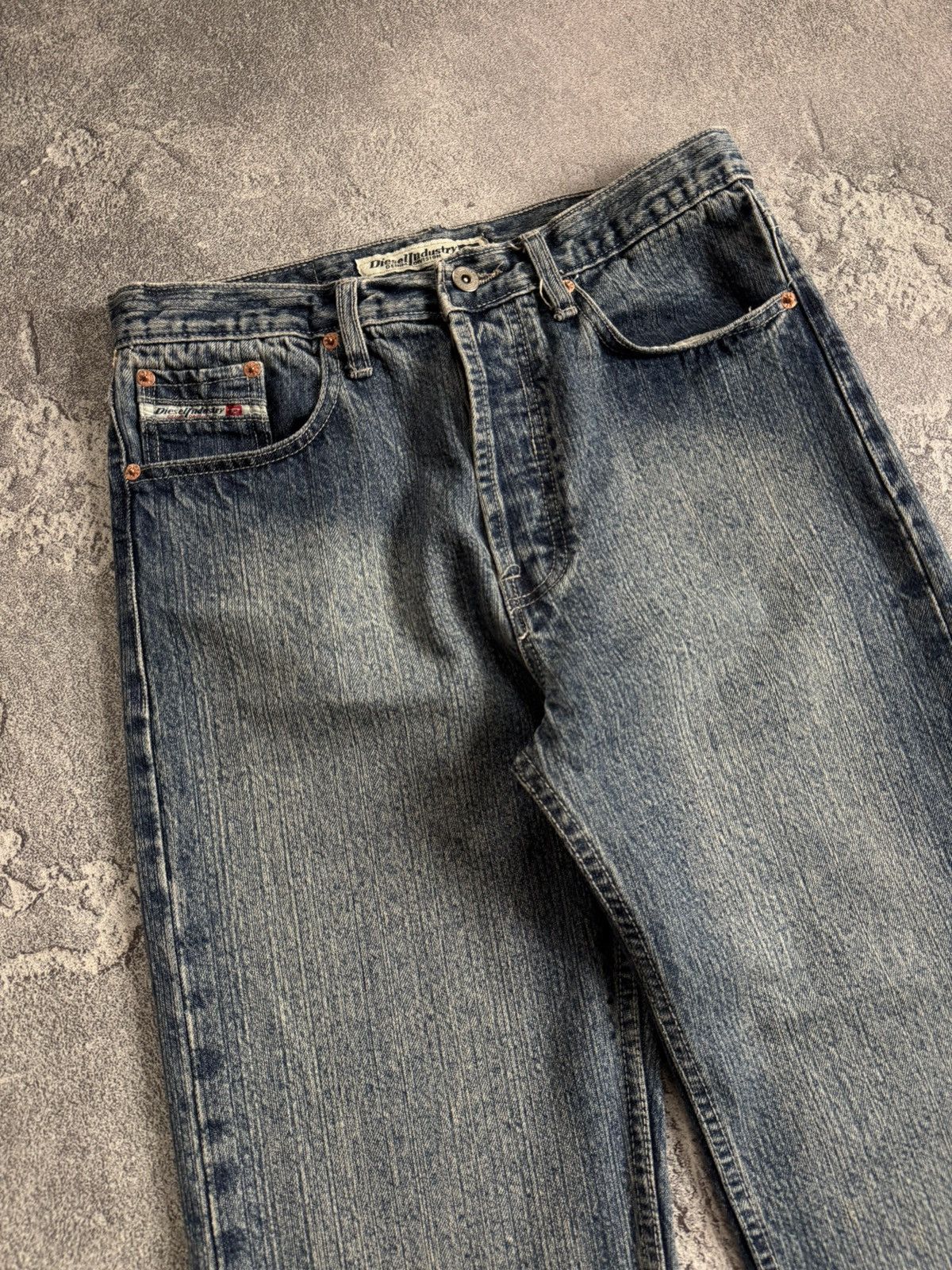 Diesel Diesel 32 vintage denim y2k pants jeans trousers avantgarde Size US 32 / EU 48 - 9 Thumbnail