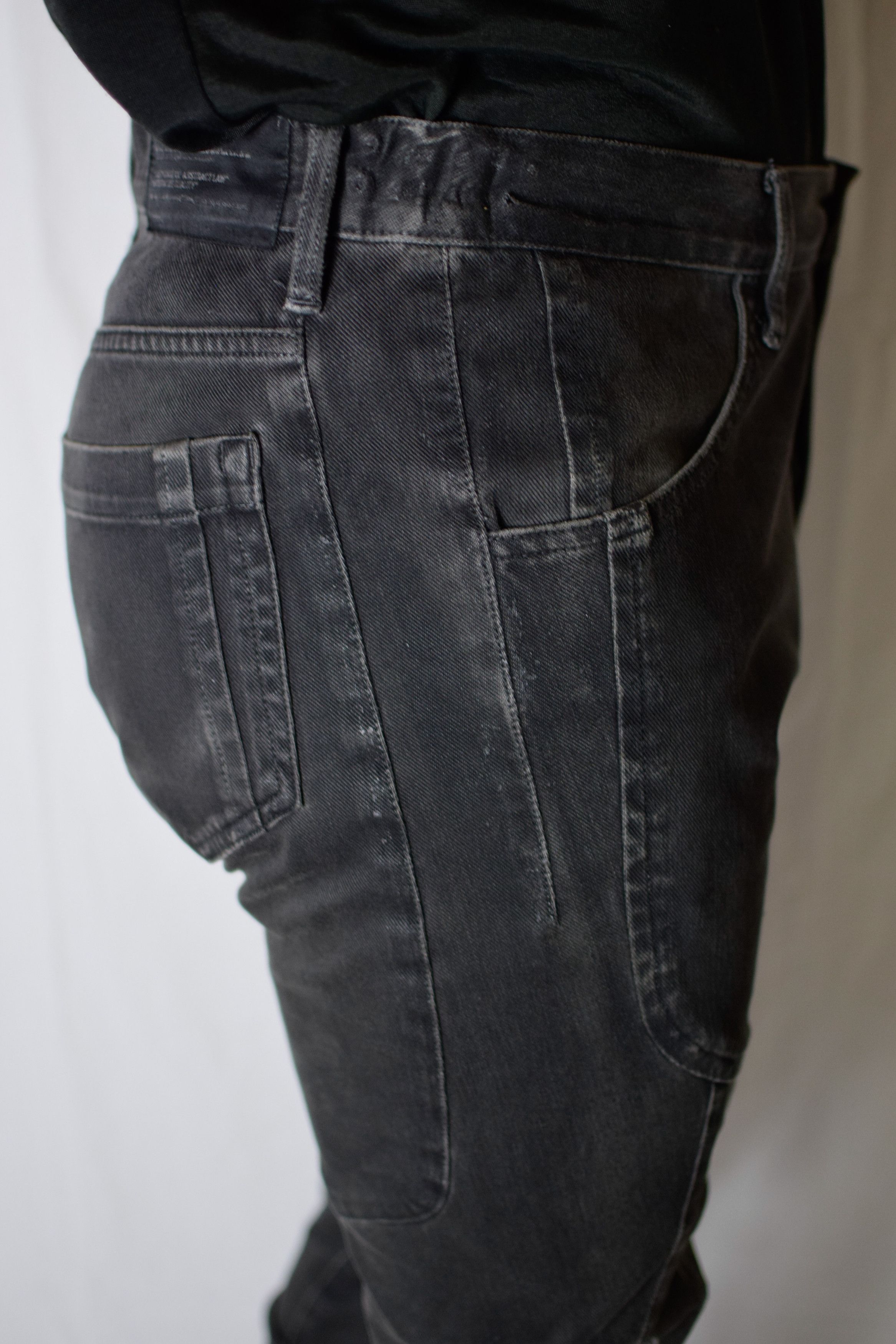 Julius Julius SS12 Edge Knit Denim Pants - 377PAM11 Size US 30 / EU 46 - 8 Thumbnail