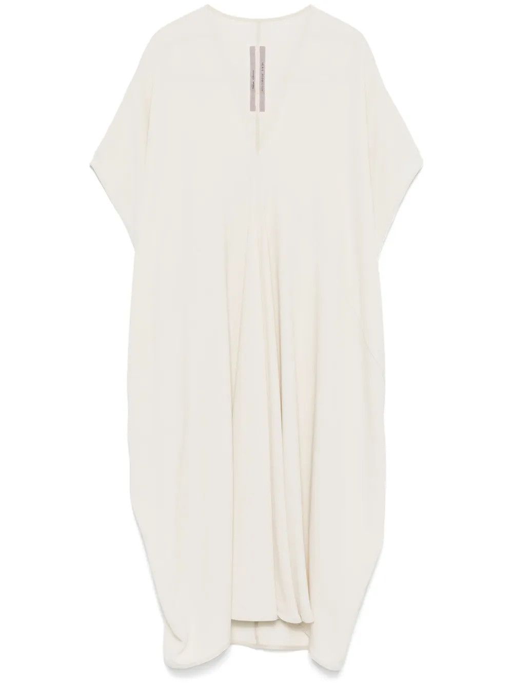 Rick Owens o1y0126 Midi Dress in Light Gray Size S / US 4 / IT 40 - 1 Thumbnail