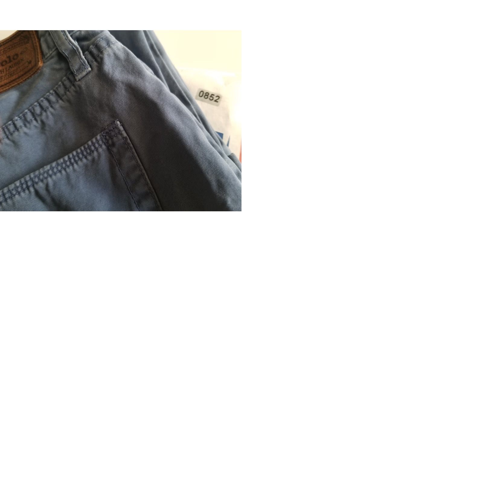 Polo Ralph Lauren POLO Ralph Lauren Jeans Mens 36x30 Blue Straight Fit 5 Pocket Size US M / EU 48-50 / 2 - 9 Thumbnail