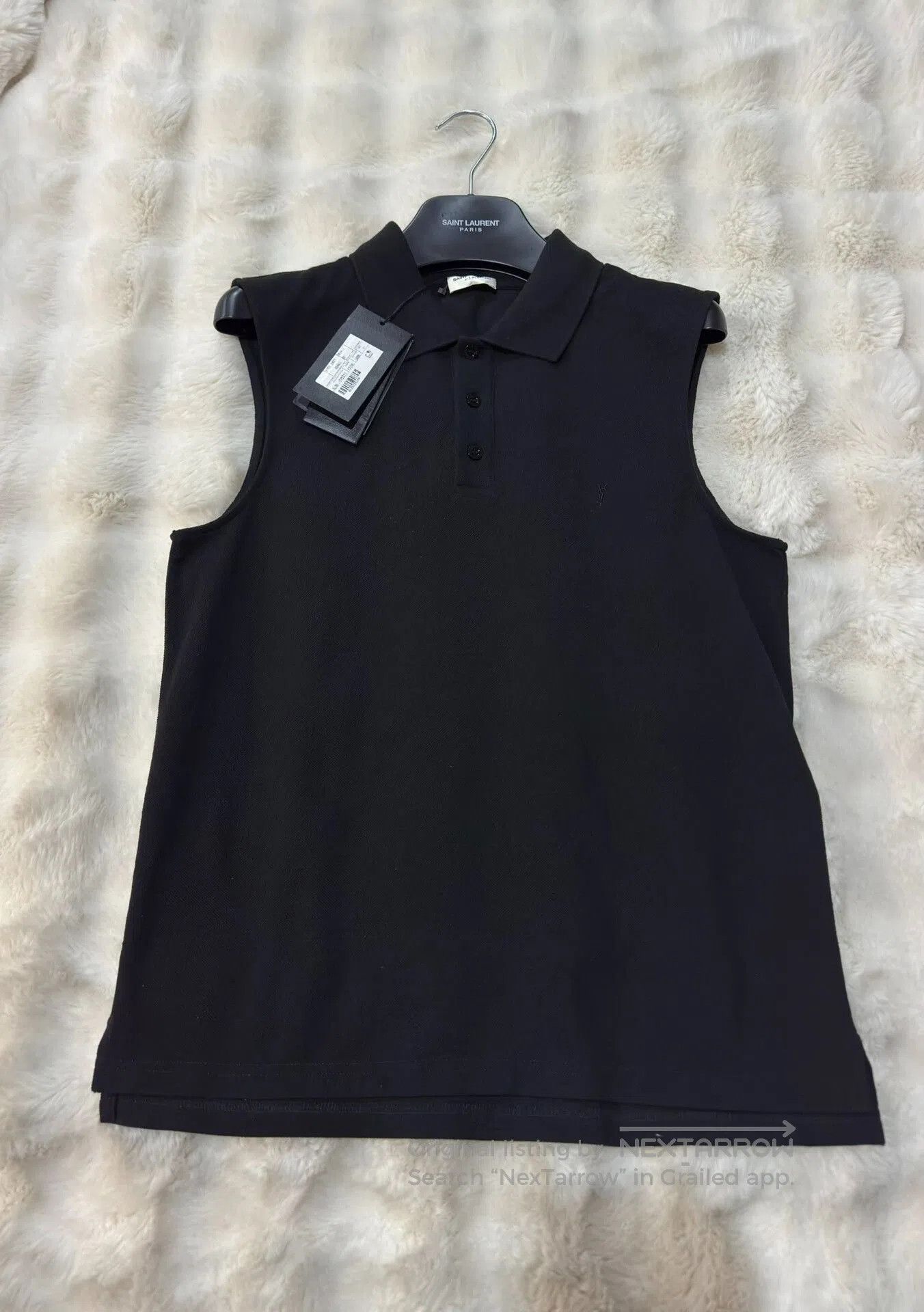 Saint Laurent Paris Saint Laurent SLP Embroidered Sleeveless Vest. Size US M / EU 48-50 / 2 - 1 Thumbnail