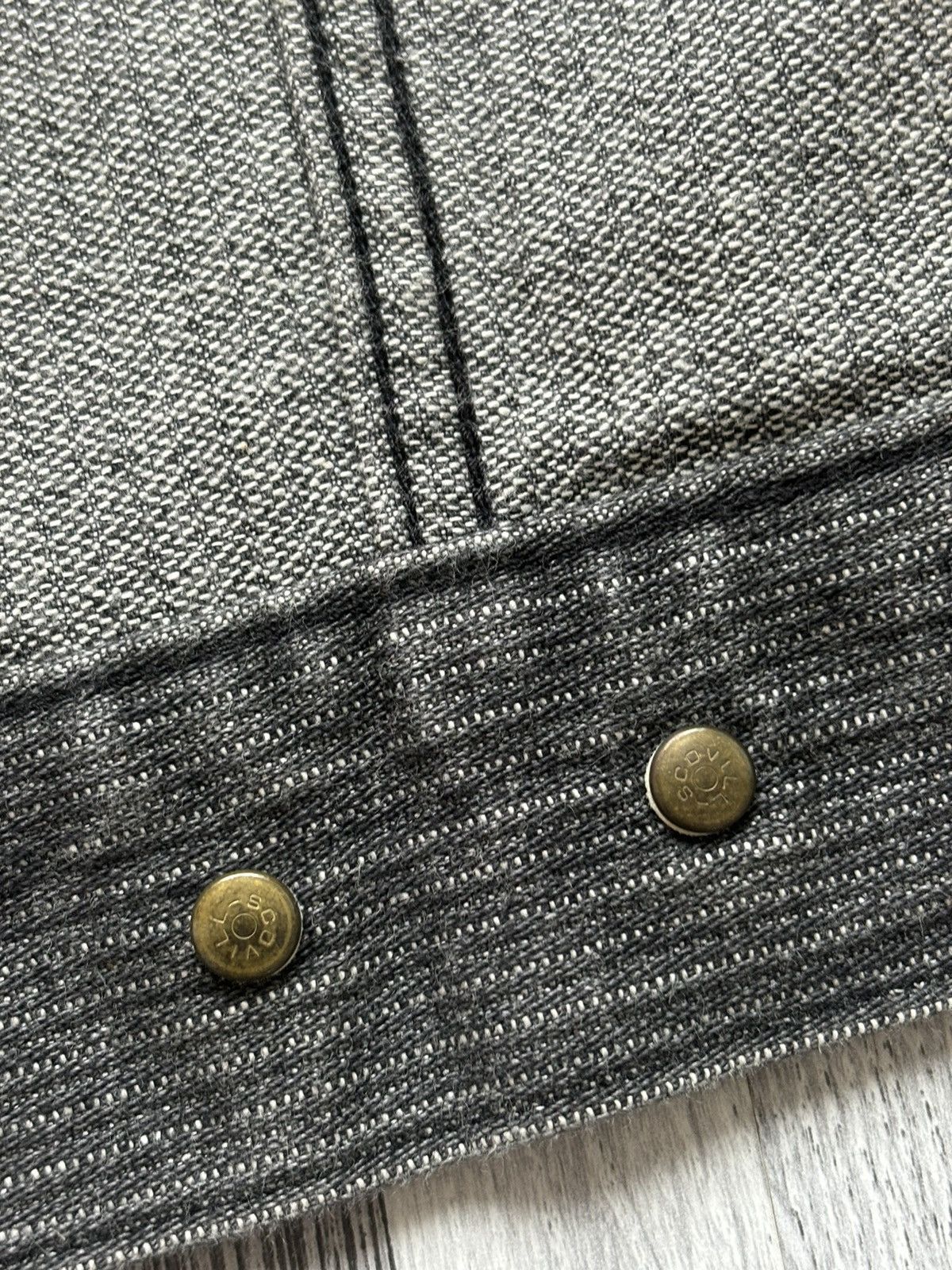 Evisu Evisu Quadrophenia Early Archive Grey Denim Jacket Size US M / EU 48-50 / 2 - 5 Thumbnail