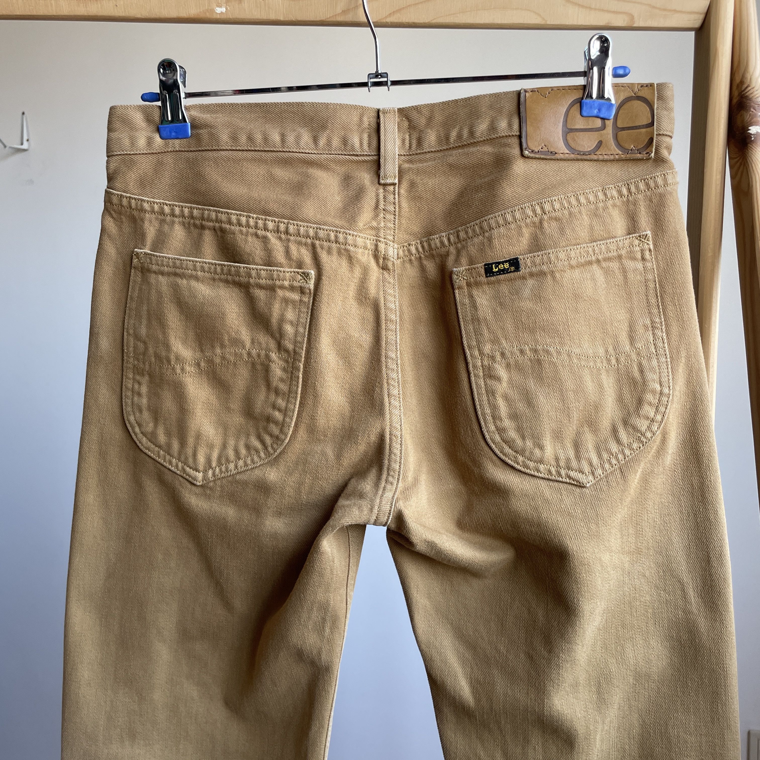 Lee Lee 101 Slim Brown Selvedge Denim Size 30x34 Size US 30 / EU 46 - 4 Thumbnail