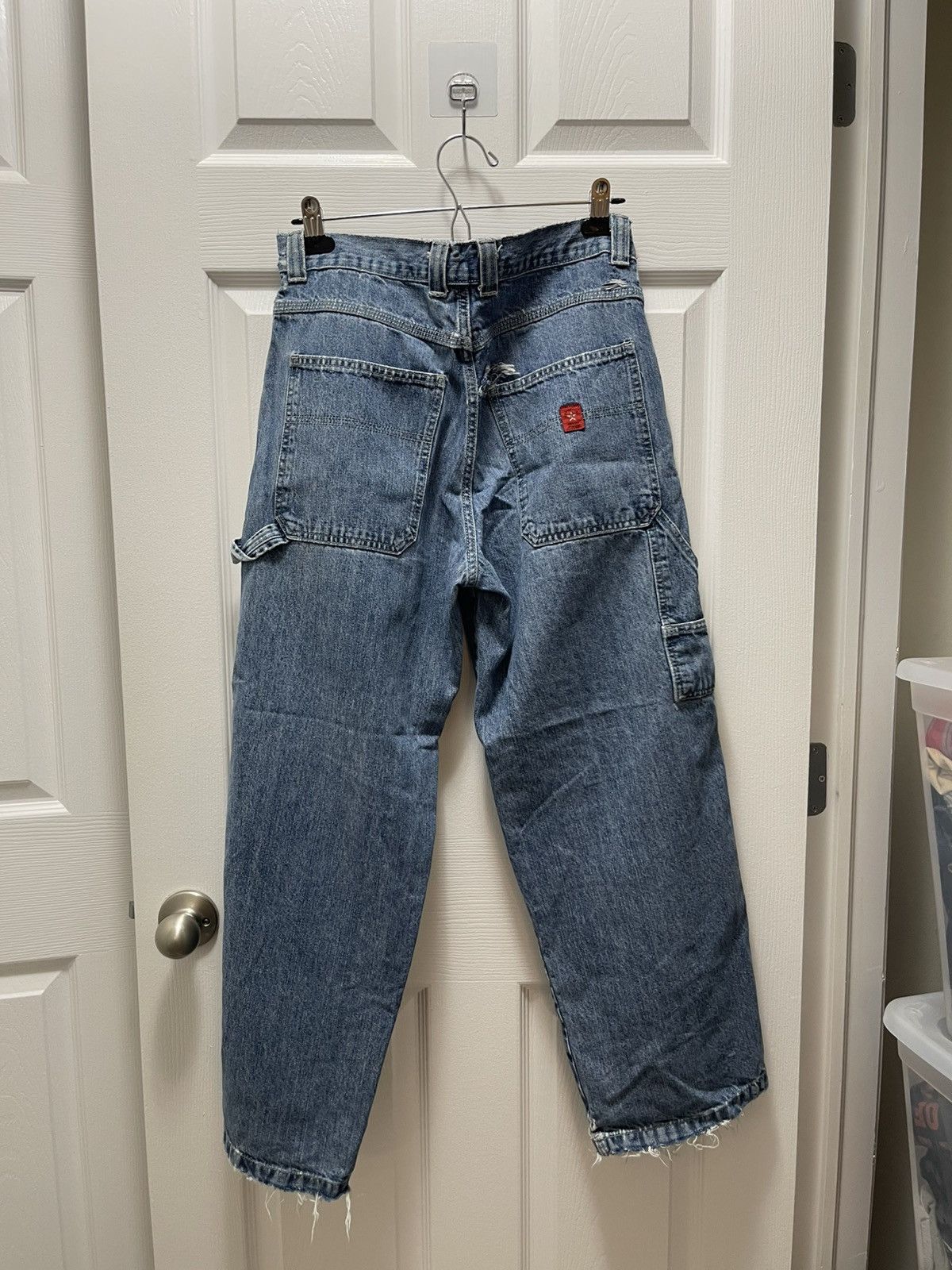 Carhartt × Vintage Carpenter Vintage Painter Workwear Distressed Denim Jeans Size US 31 - 2 Thumbnail