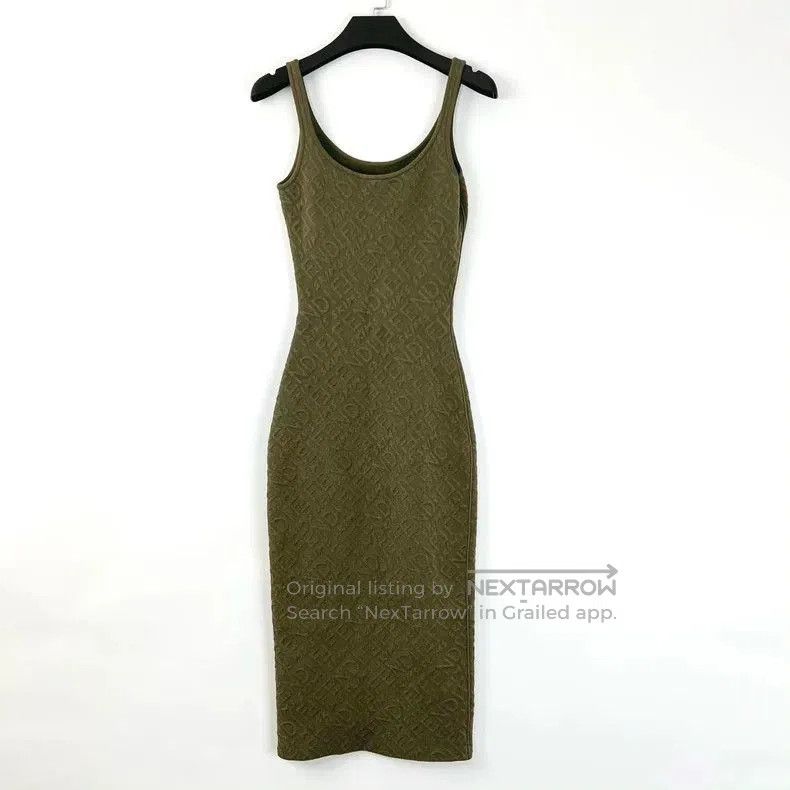 Fendi Fendi SKIMS Logo Bodycon Dress. Size M / US 6-8 / IT 42-44 - 1 Thumbnail