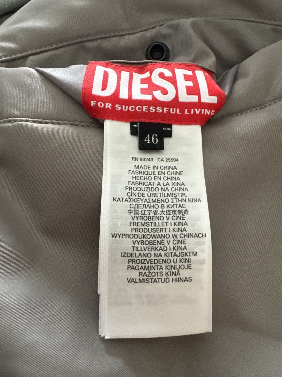 Diesel Diesel reversible bomber Size US M / EU 48-50 / 2 - 7 Thumbnail