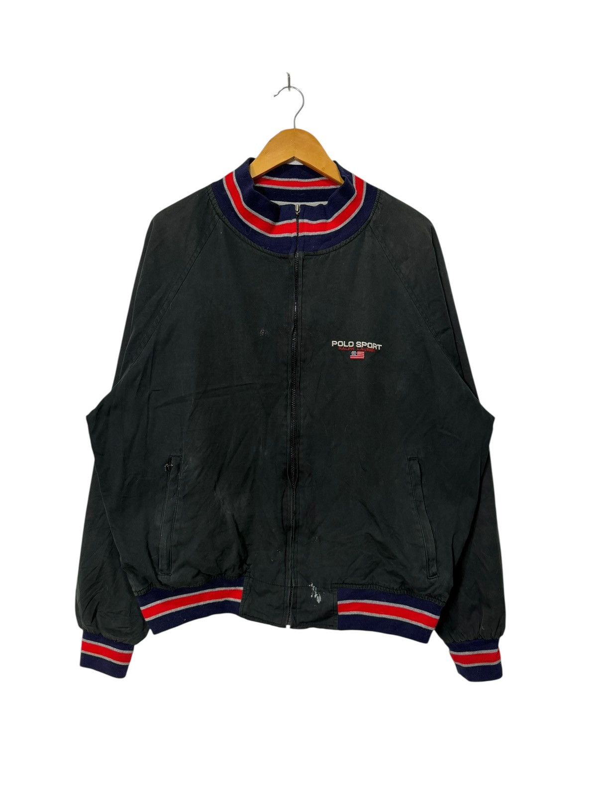 Polo Ralph Lauren Vintage Polo Ralph Lauren Sport bomber jacket Size US L / EU 52-54 / 3 - 1 Thumbnail