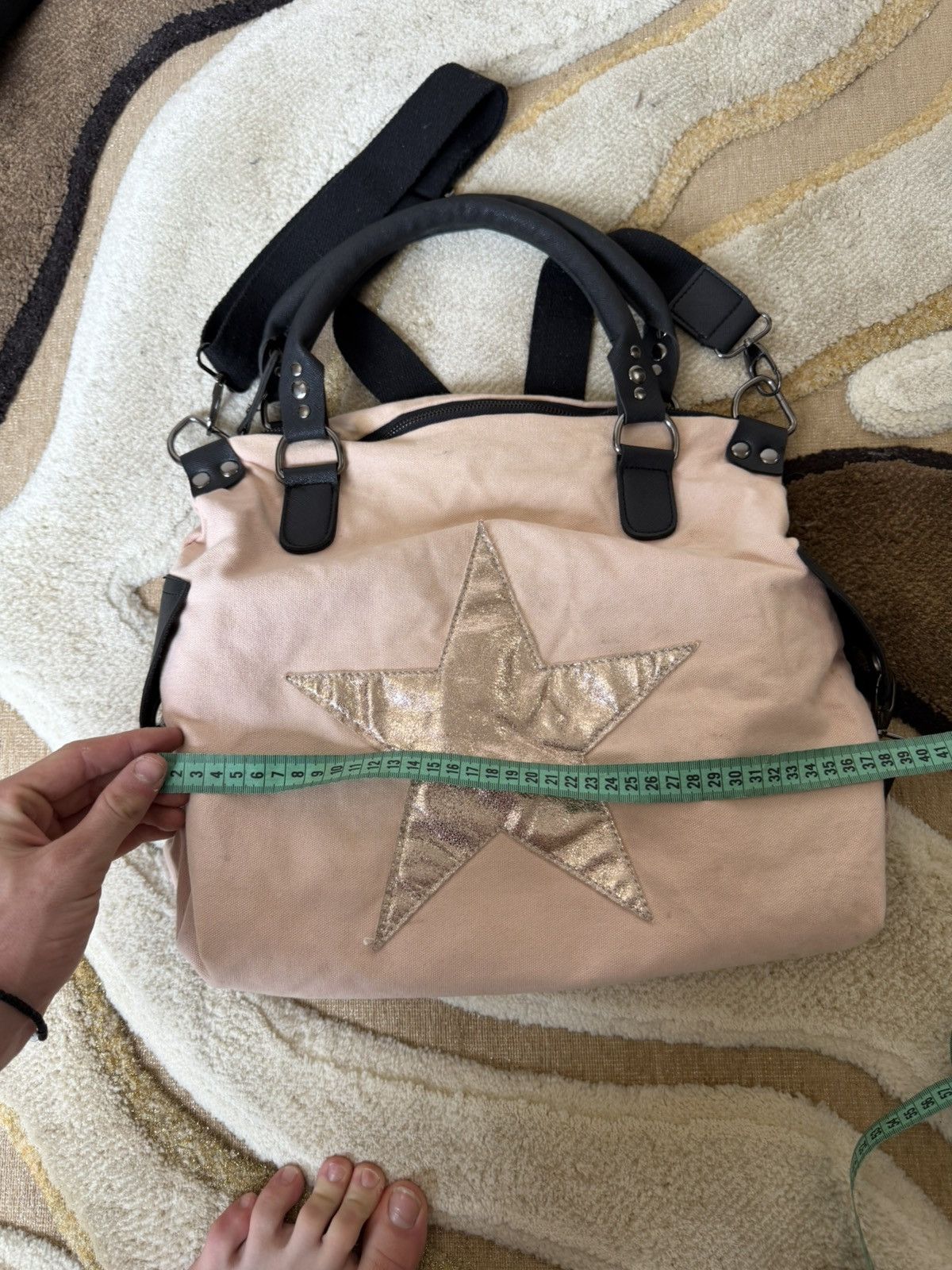 Japanese Brand Vintage Y2K Cotton Hippie Bag With Pockets Streetwear Size ONE SIZE - 12 Thumbnail