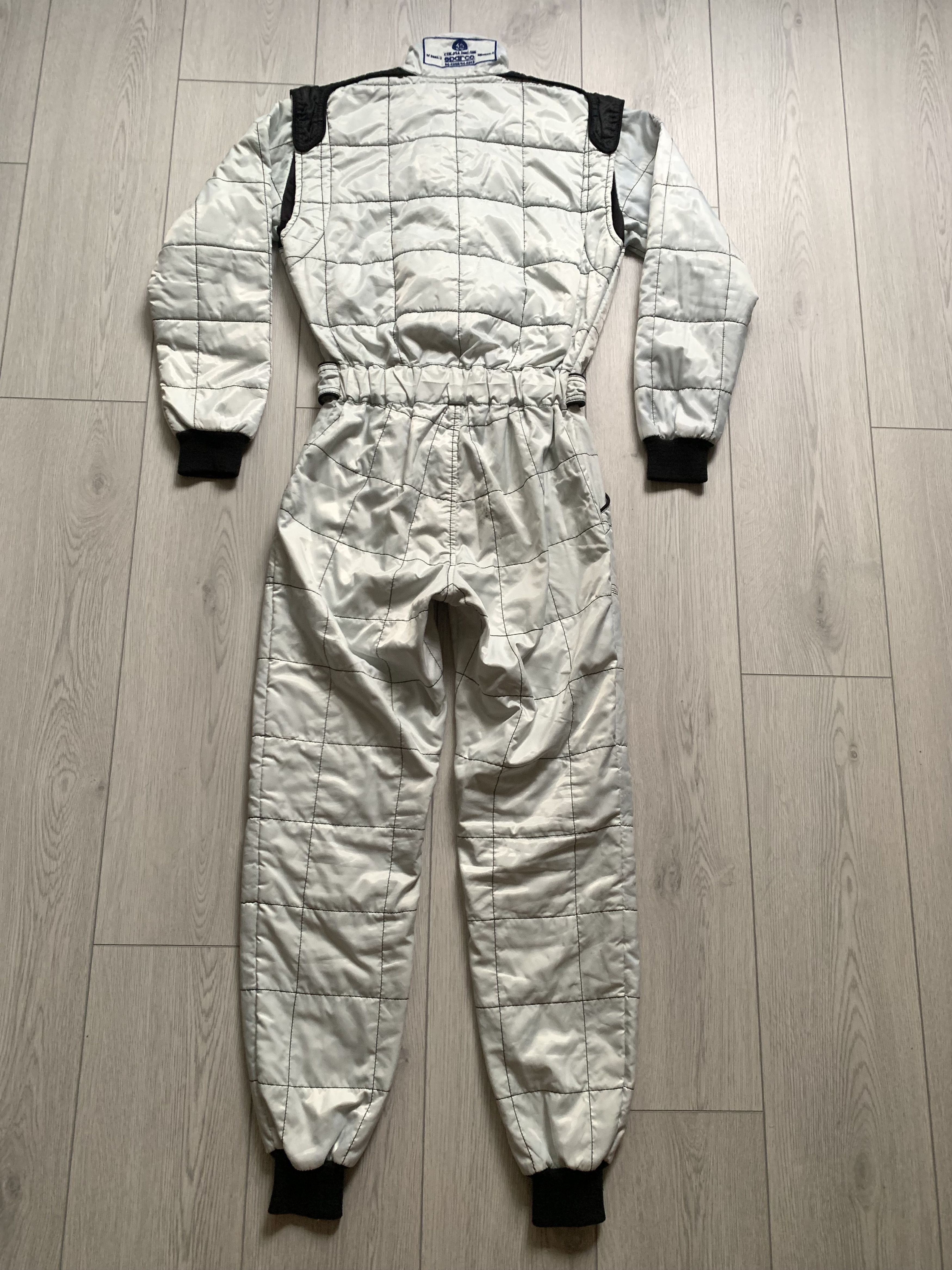 Other Sparco Vintage White Racing Suit Size US 32 / EU 48 - 3 Thumbnail